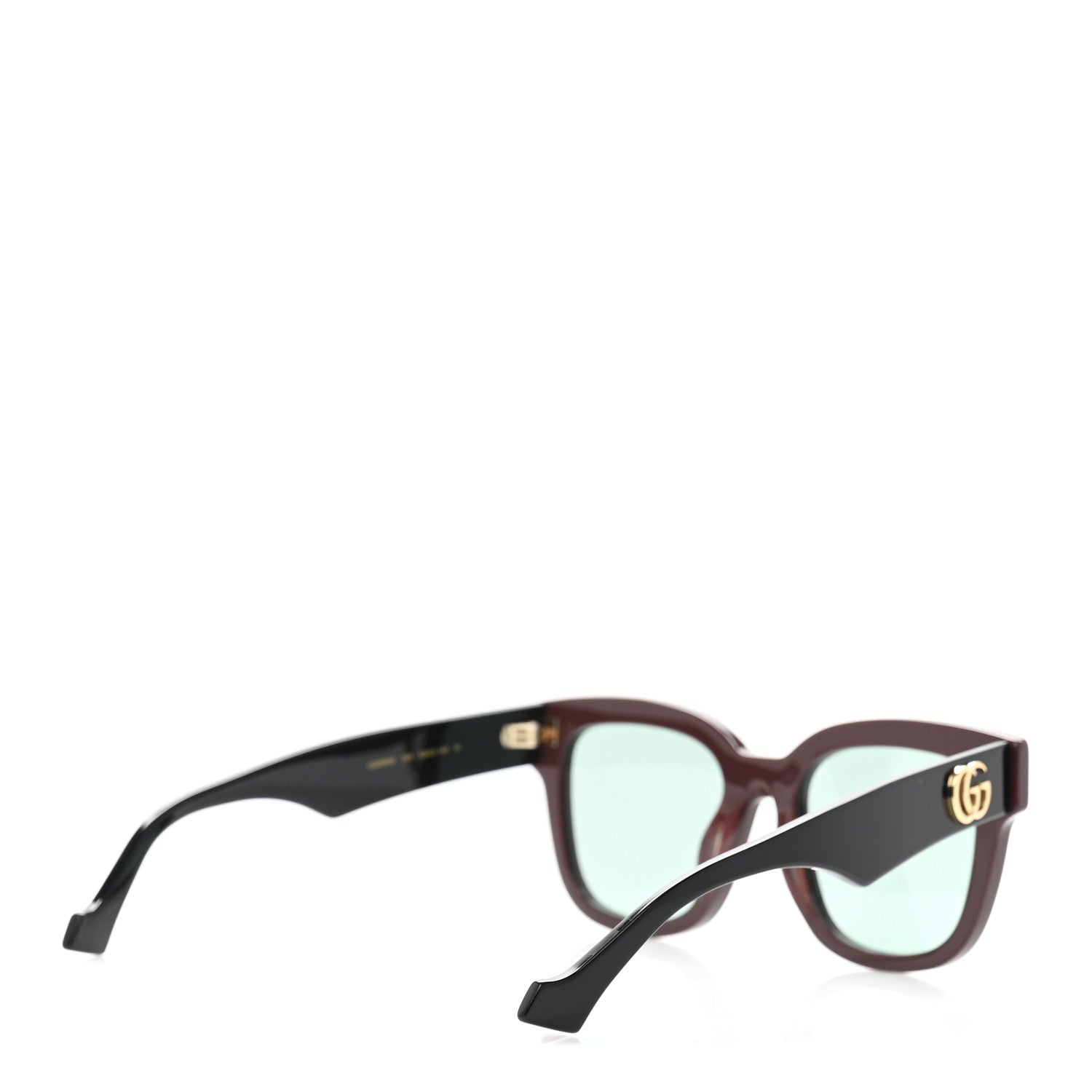 Rectangle 52mm Frame Sunglasses GG0998S Burgundy
