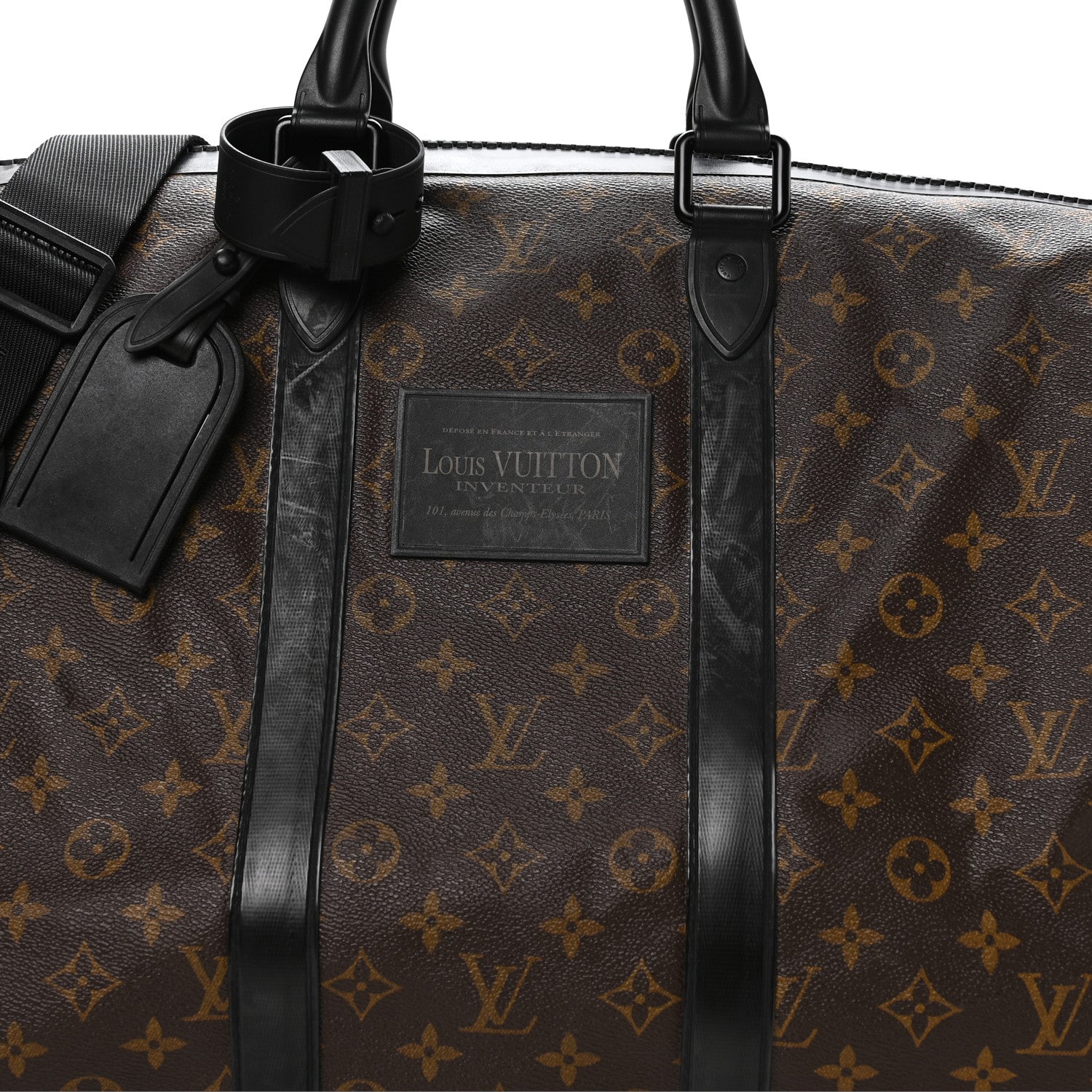 Monogram Waterproof Keepall Bandouliere 55