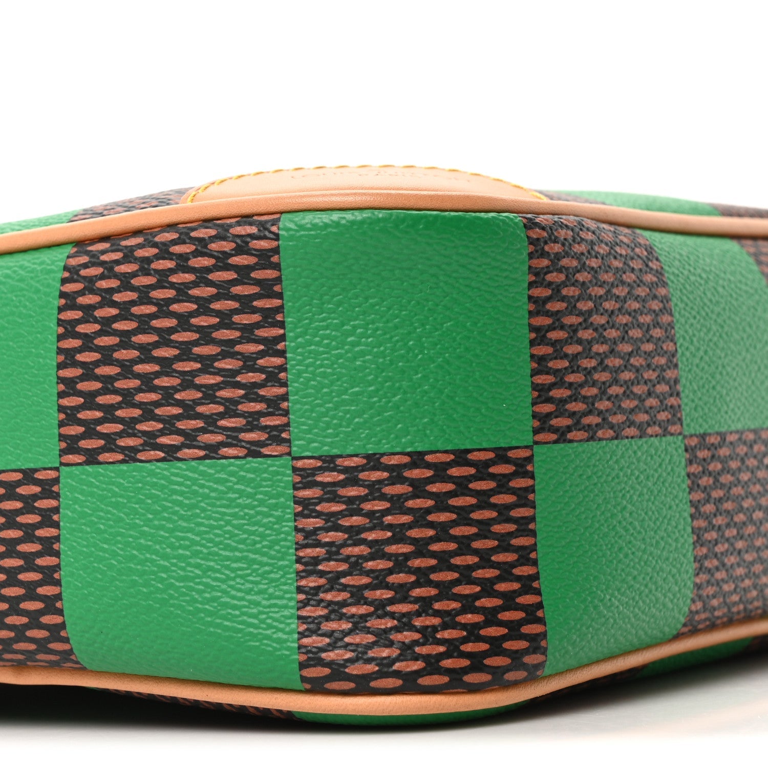 Damier Pop Chess Messenger Green