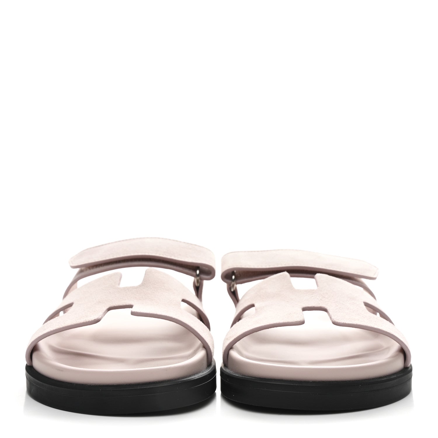 Suede Goatskin Womens Chypre Sandals 36 Rose Porcelaine