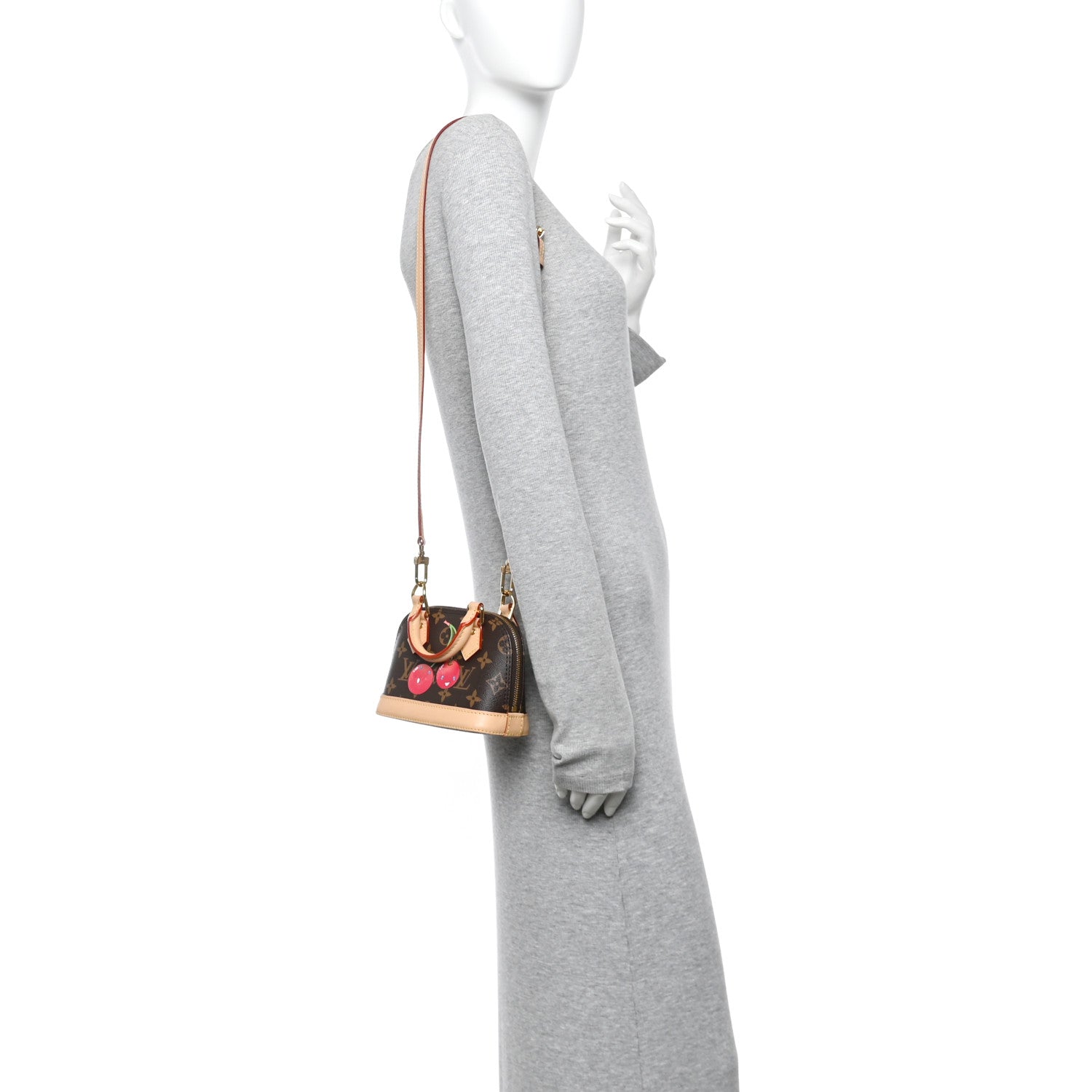 LV X TM Monogram Cerises Nano Alma