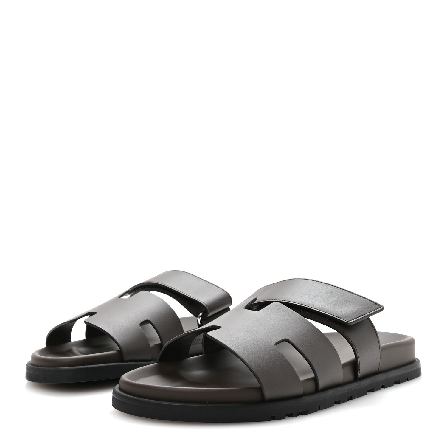 Calfskin Mens Chypre Sandals 43 Ecorce