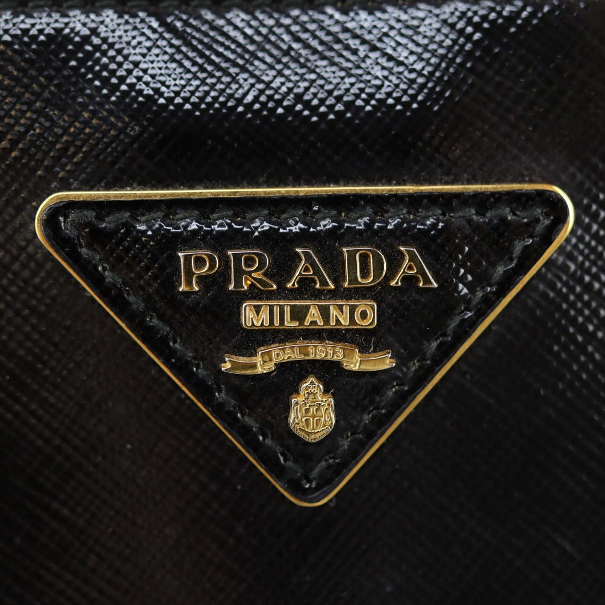 Prada Saffiano Vernice Lux Tote Large