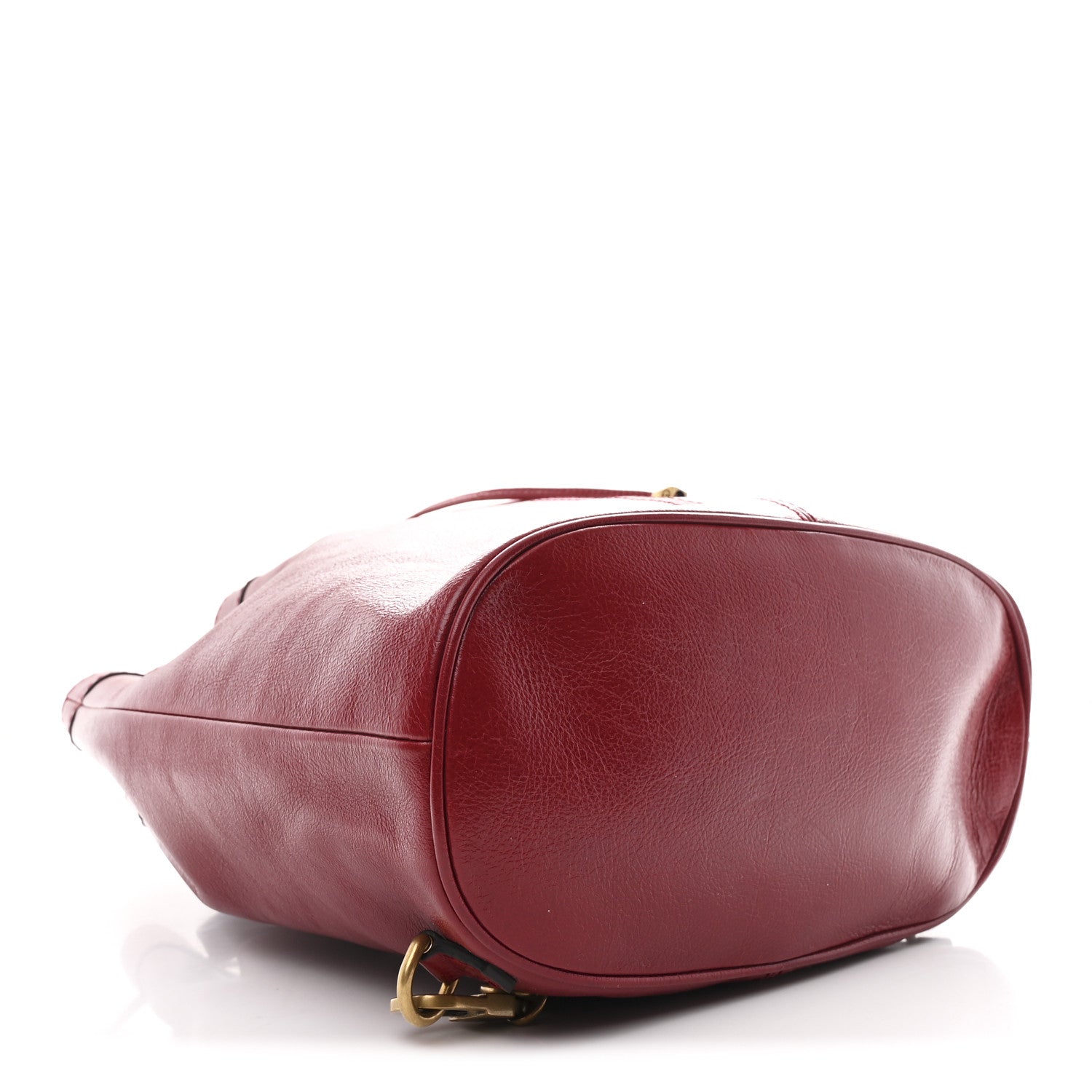 Piuma Lux Energy Medium Re(Belle) Convertible Bucket Bag Hibiscus Red
