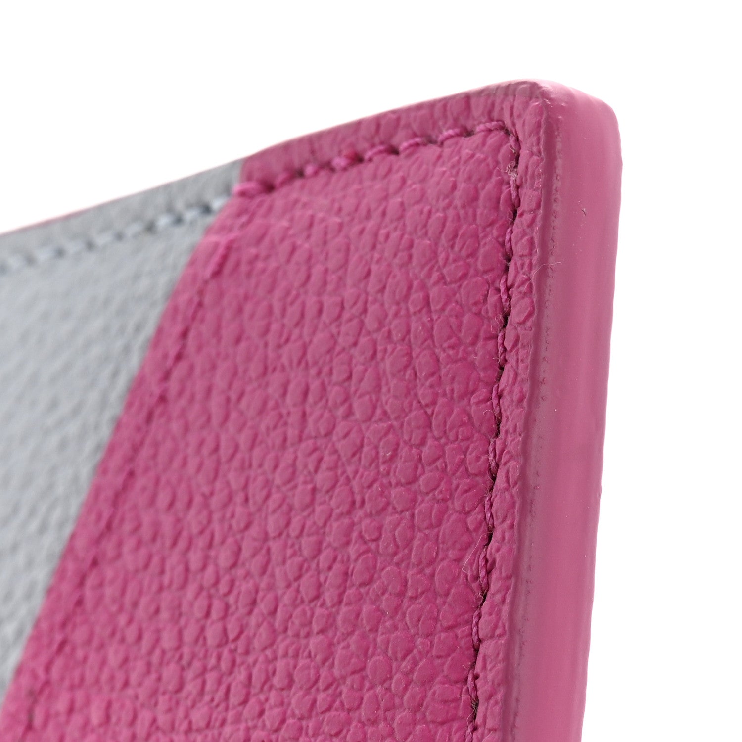 LV X TM Monogram Multicolor Criss-Cross Card Holder Kawaii Pink