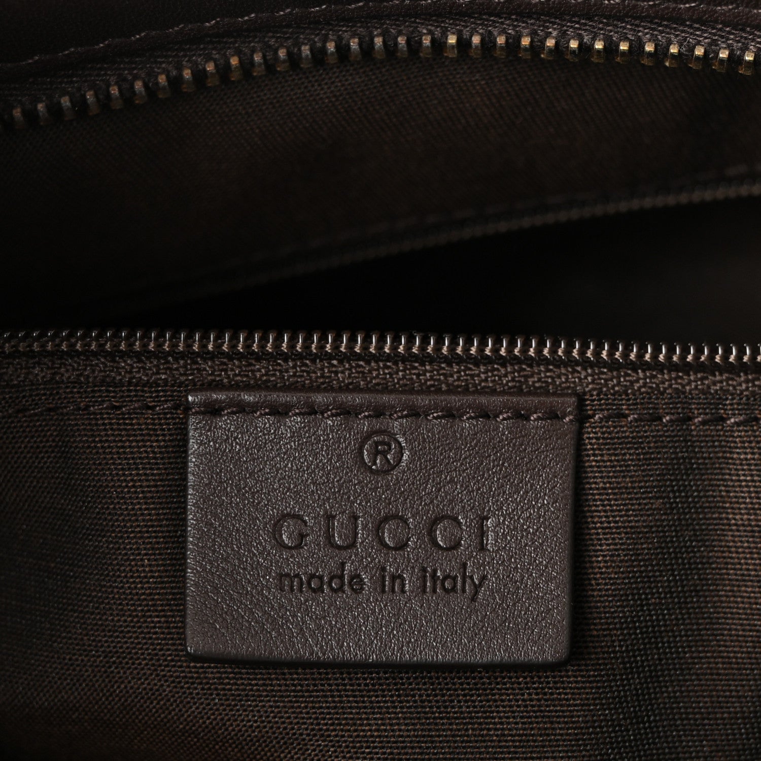 Monogram Messenger Bag Dark Brown