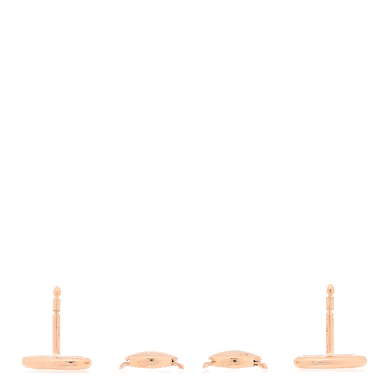 18K Rose Gold TPM Farandole Stud Earrings