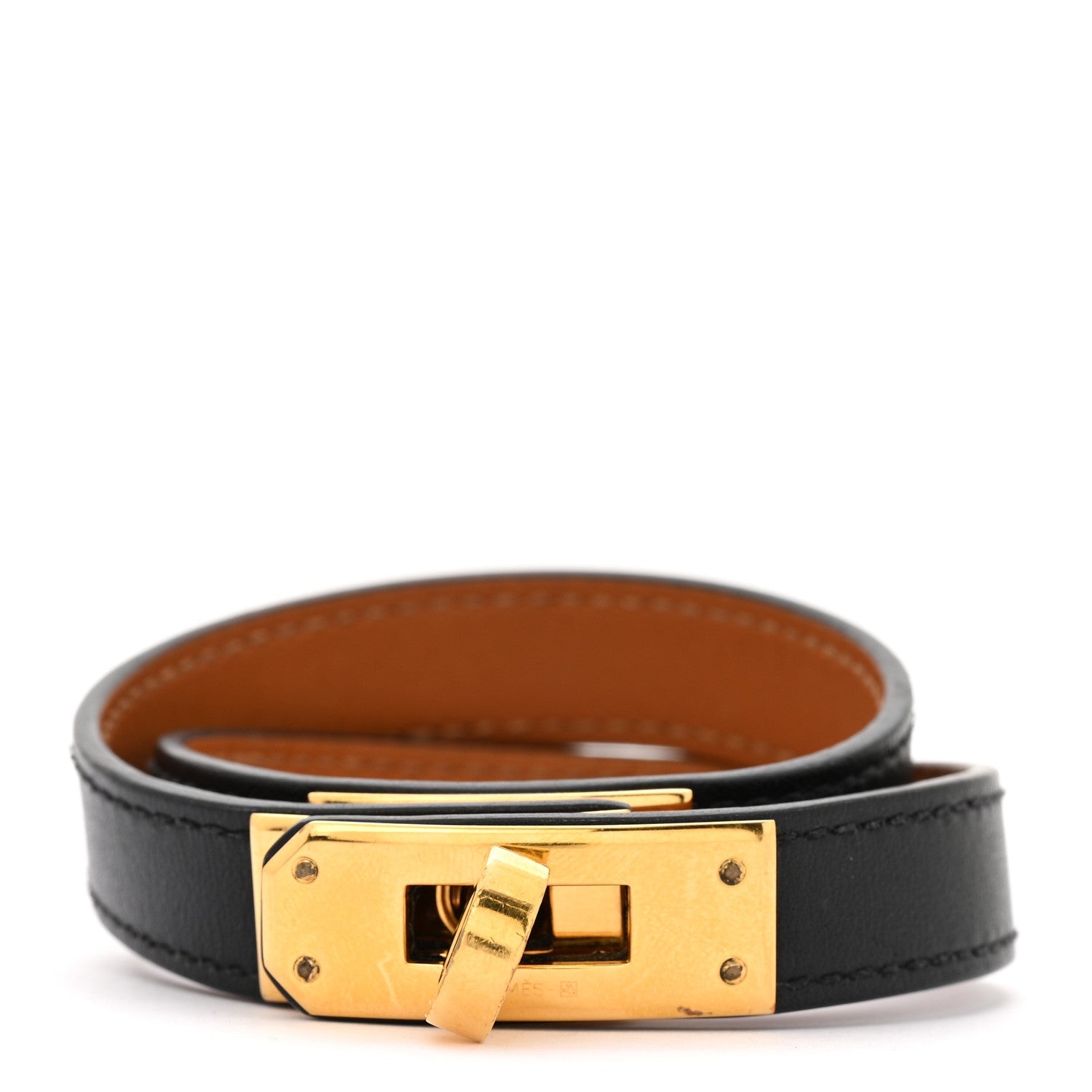 Box Kelly Double Tour Bracelet S Black
