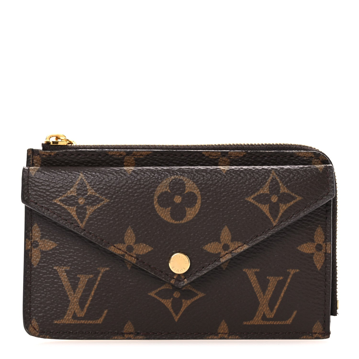 Monogram Recto Verso Card Holder Black