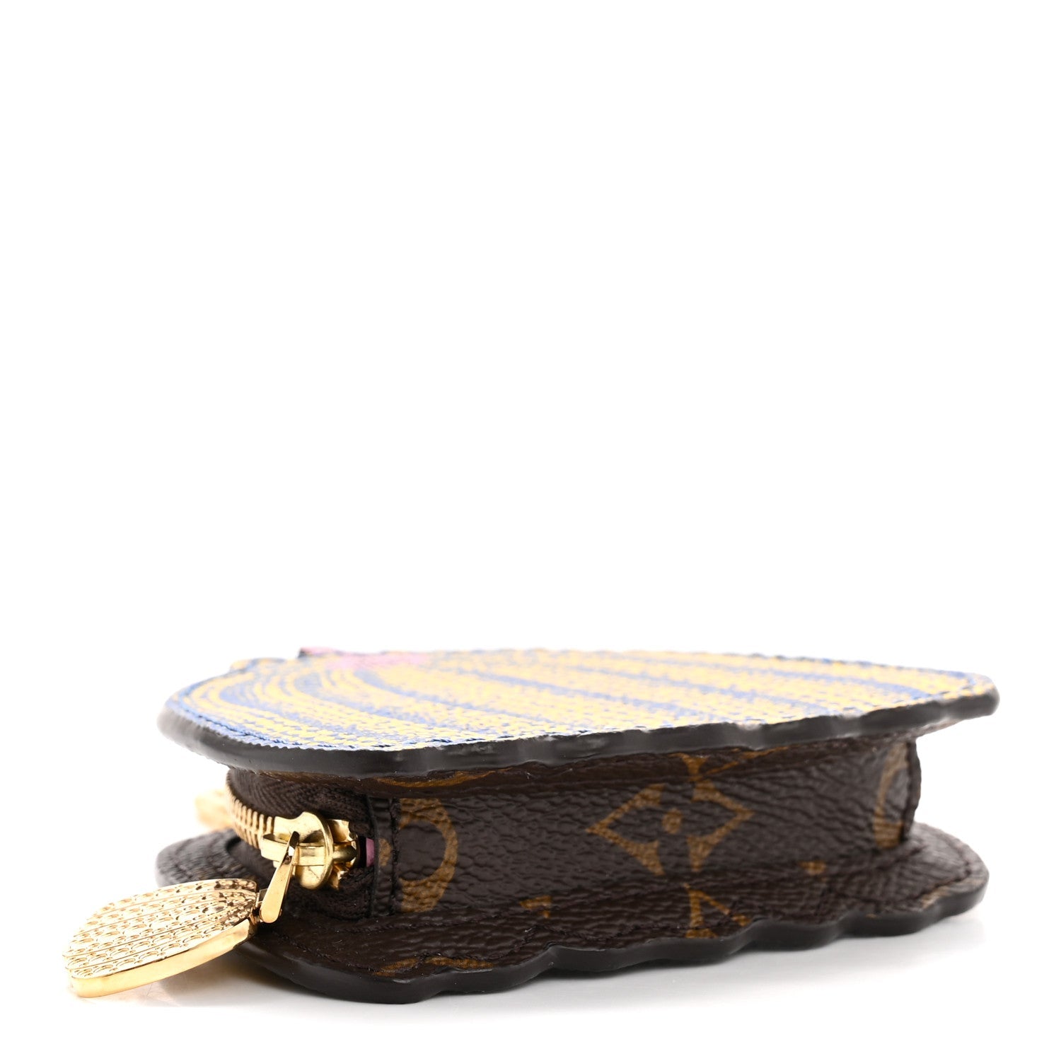 LV X YK Monogram Pumpkin Coin Purse