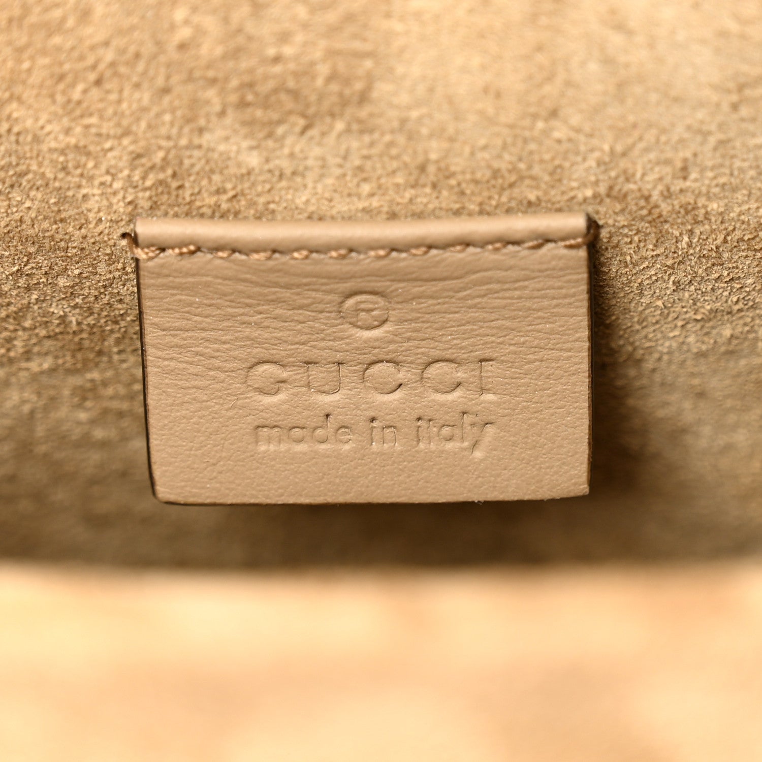 GG Supreme Monogram Mini Dionysus Shoulder Bag Taupe