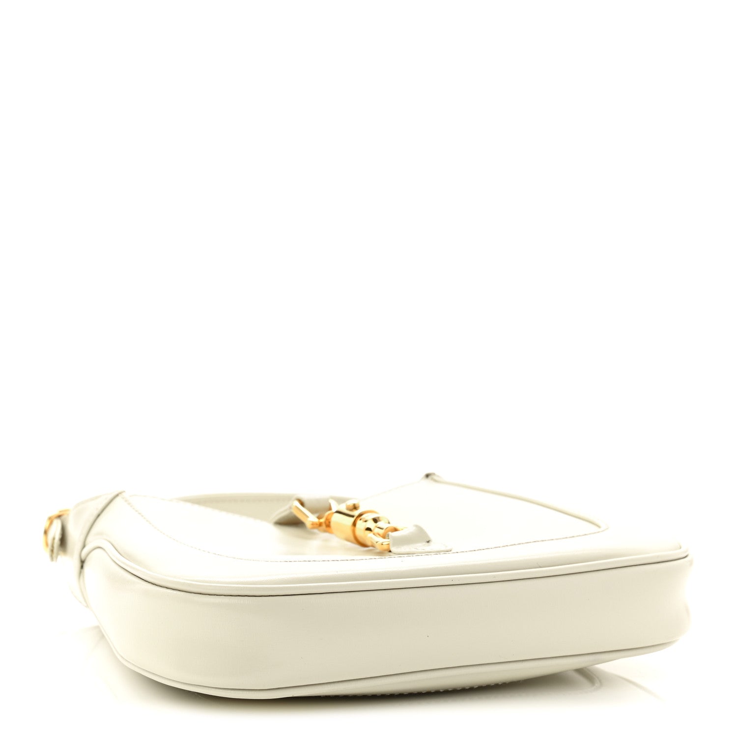 Boarded Dyana Lux Calfskin Mini Jackie 1961 Hobo Mystic White