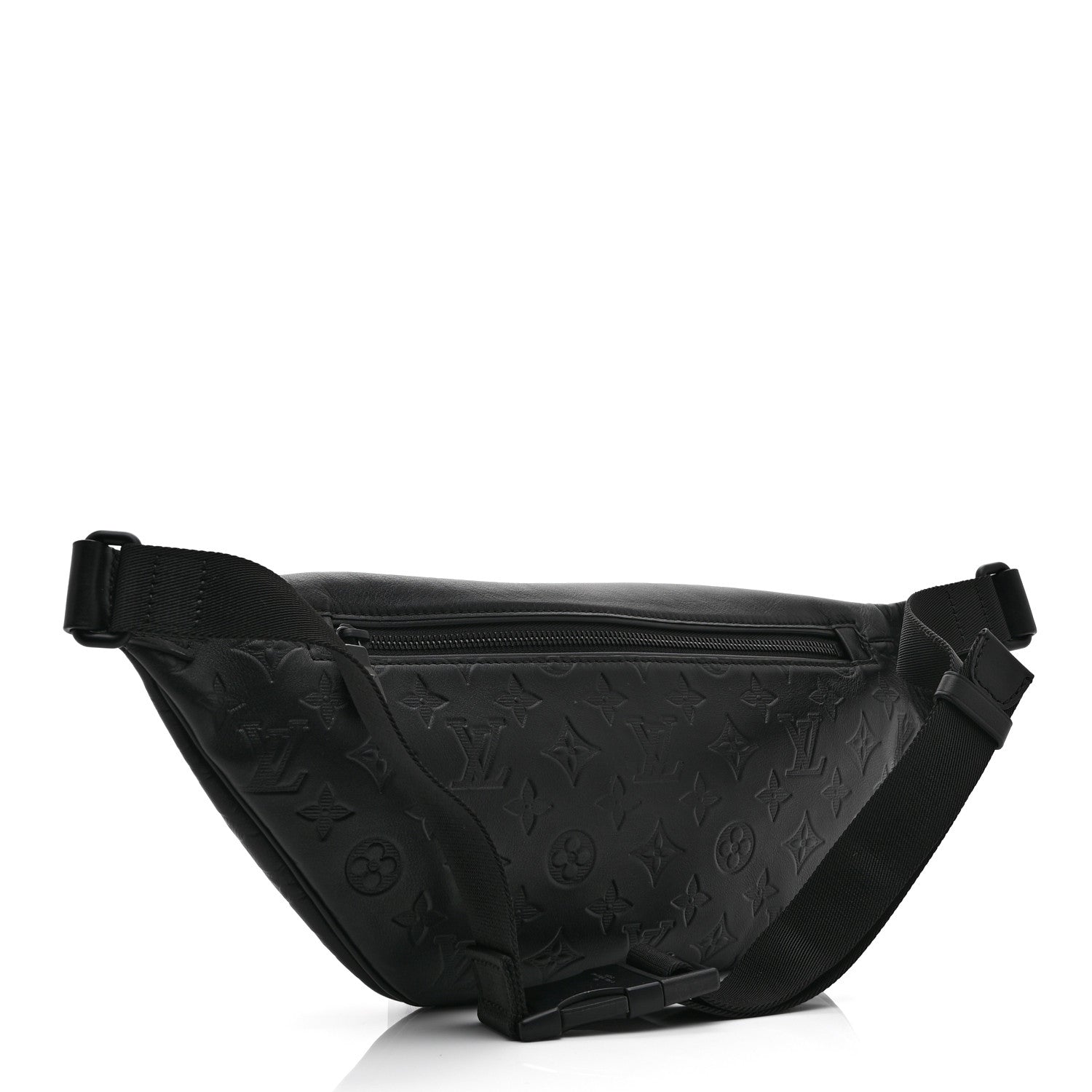 Calfskin Monogram Shadow Discovery Bumbag Black