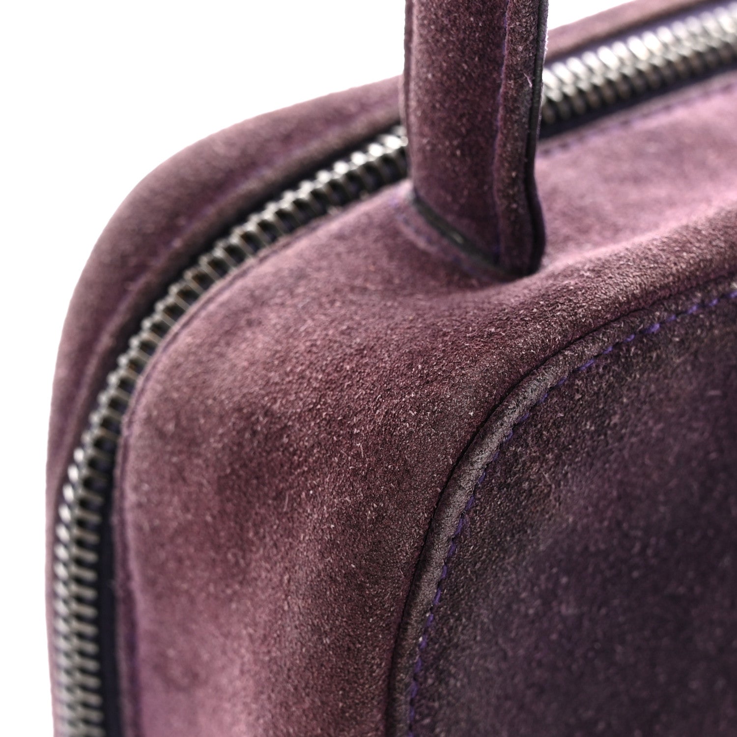 Suede CC Handbag Purple