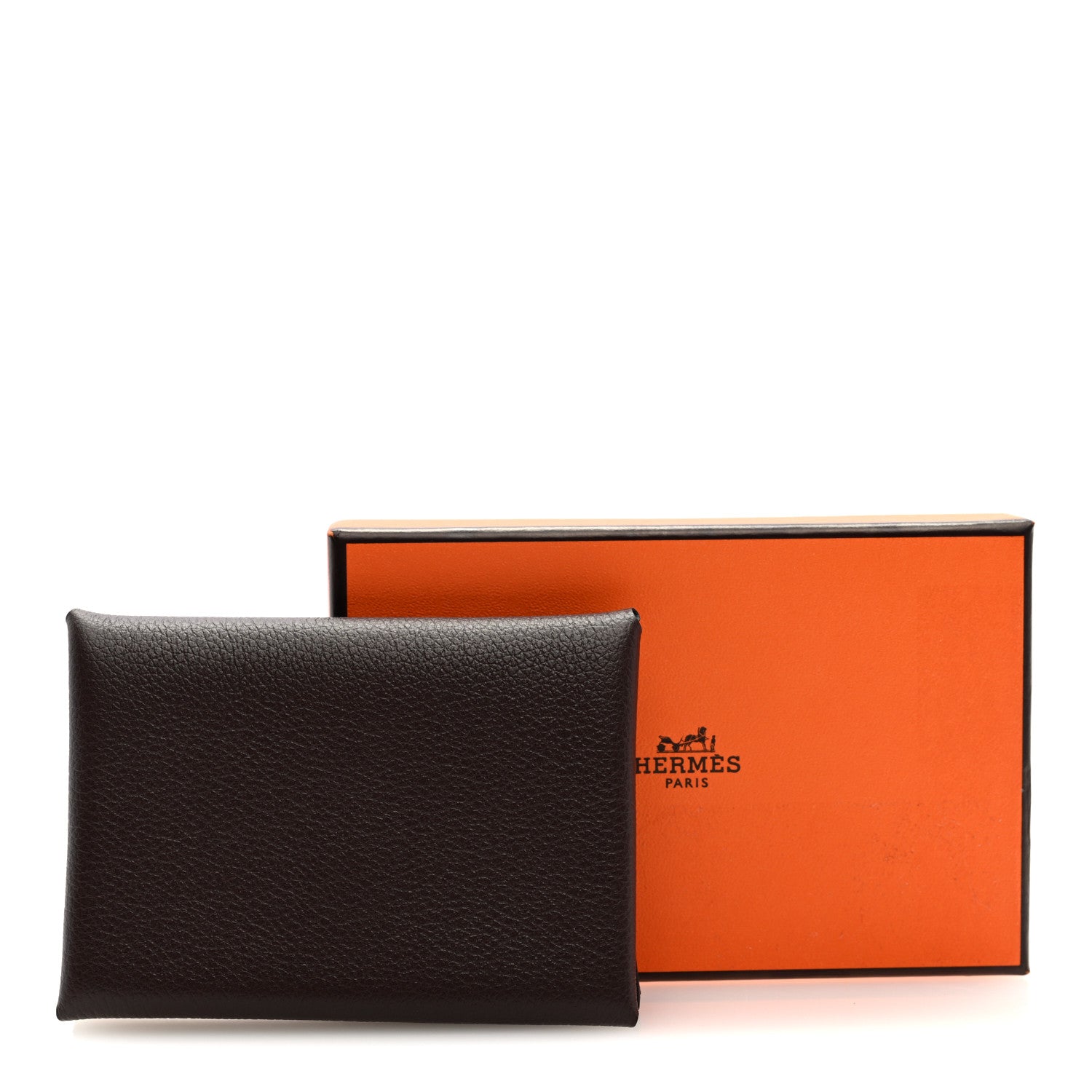 Evercolor Calvi Duo Card Case Chocolate