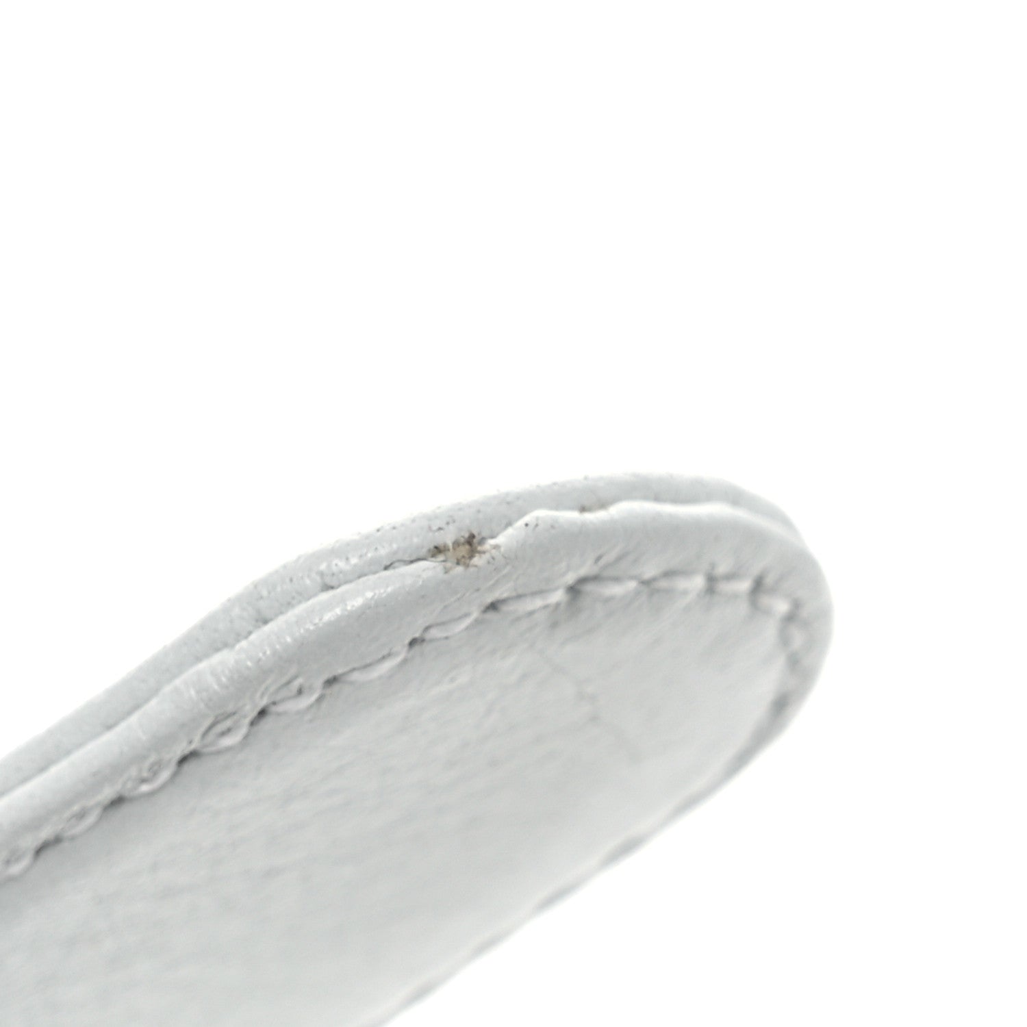 Lambskin Quilted Flap Waist Belt Bag 75 30 White