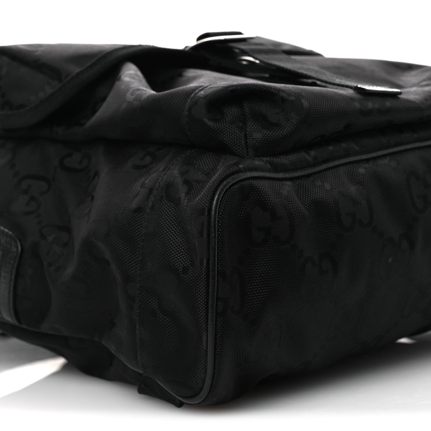 Econyl Nylon Monogram Off The Grid Backpack Black