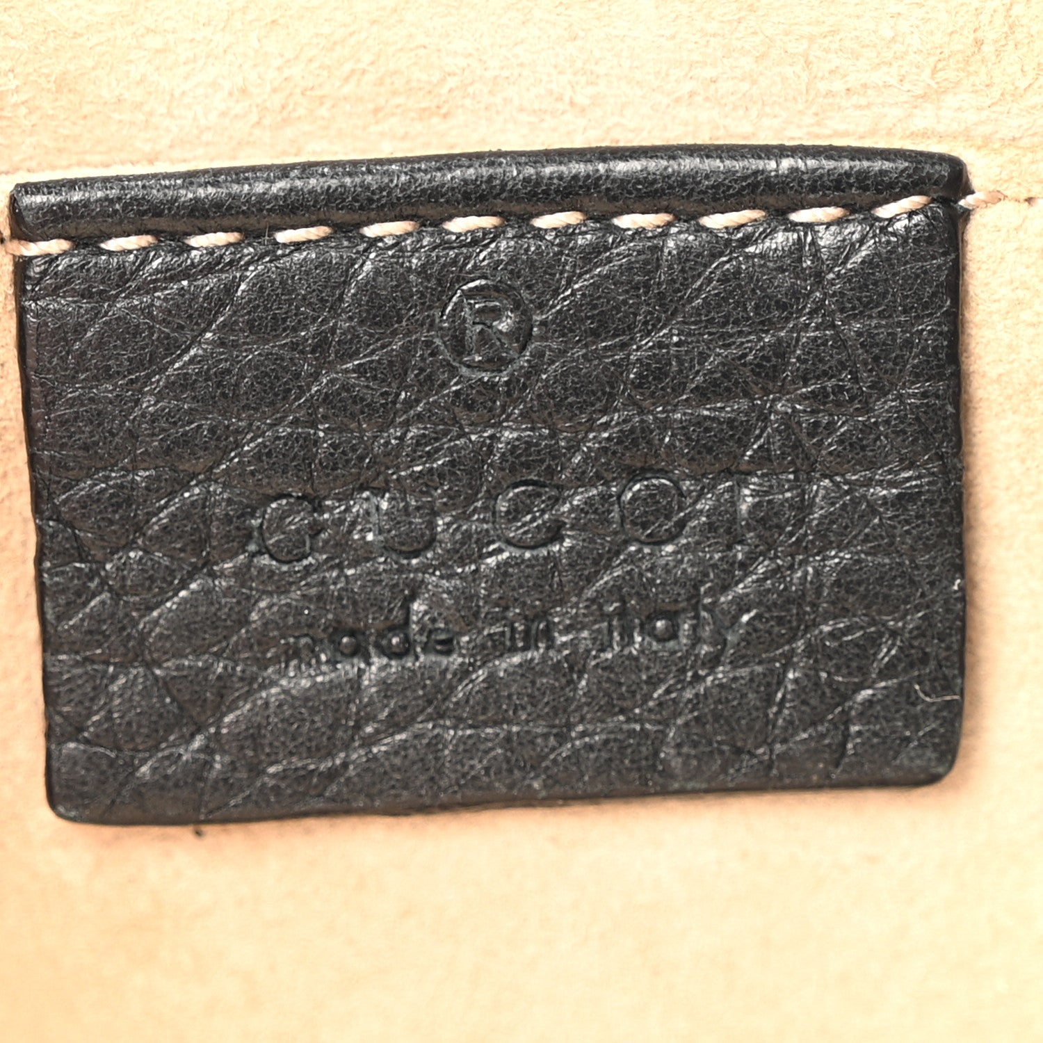 Pebbled Calfskin Small 1973 Chain Shoulder Bag Black