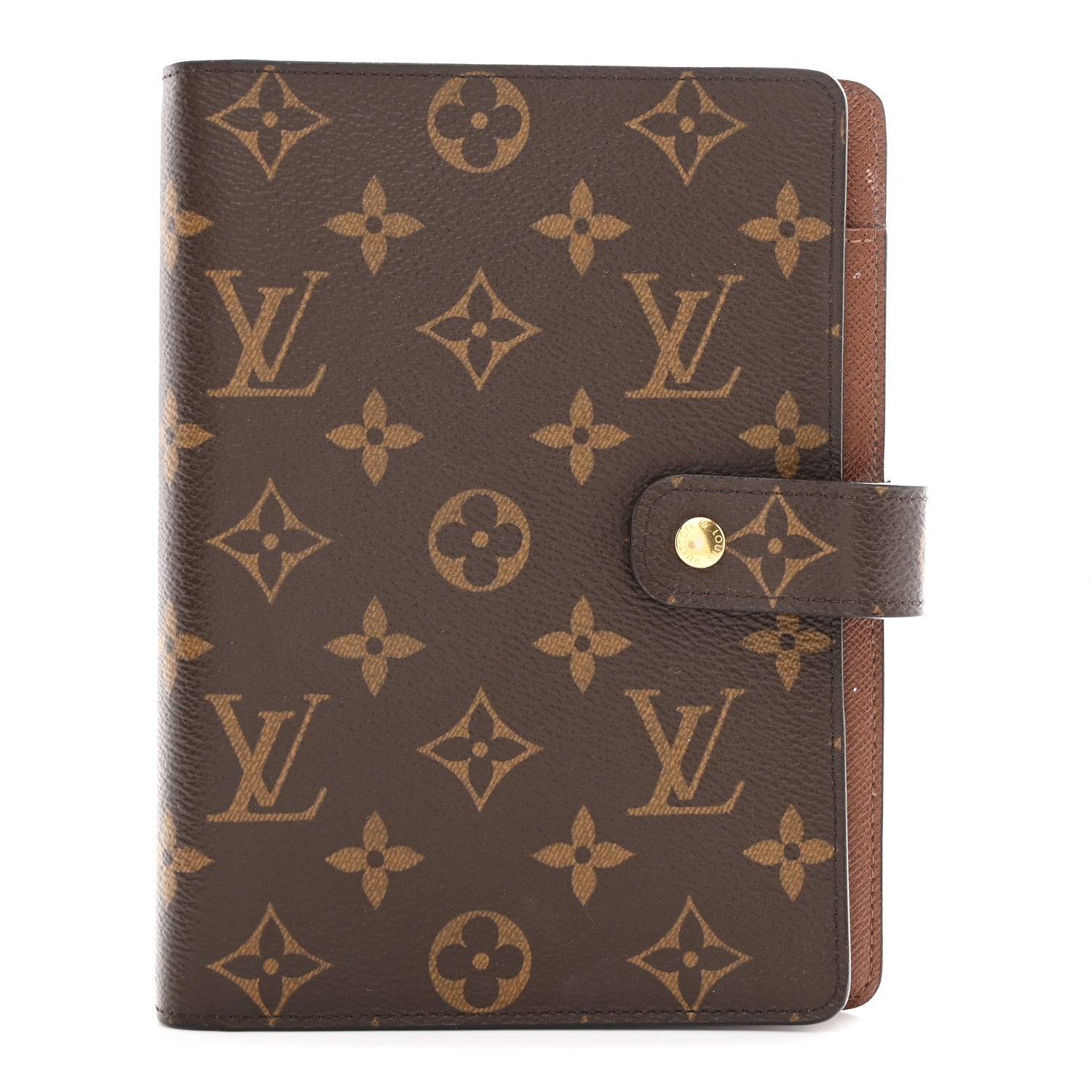 Monogram Medium Ring Agenda Cover