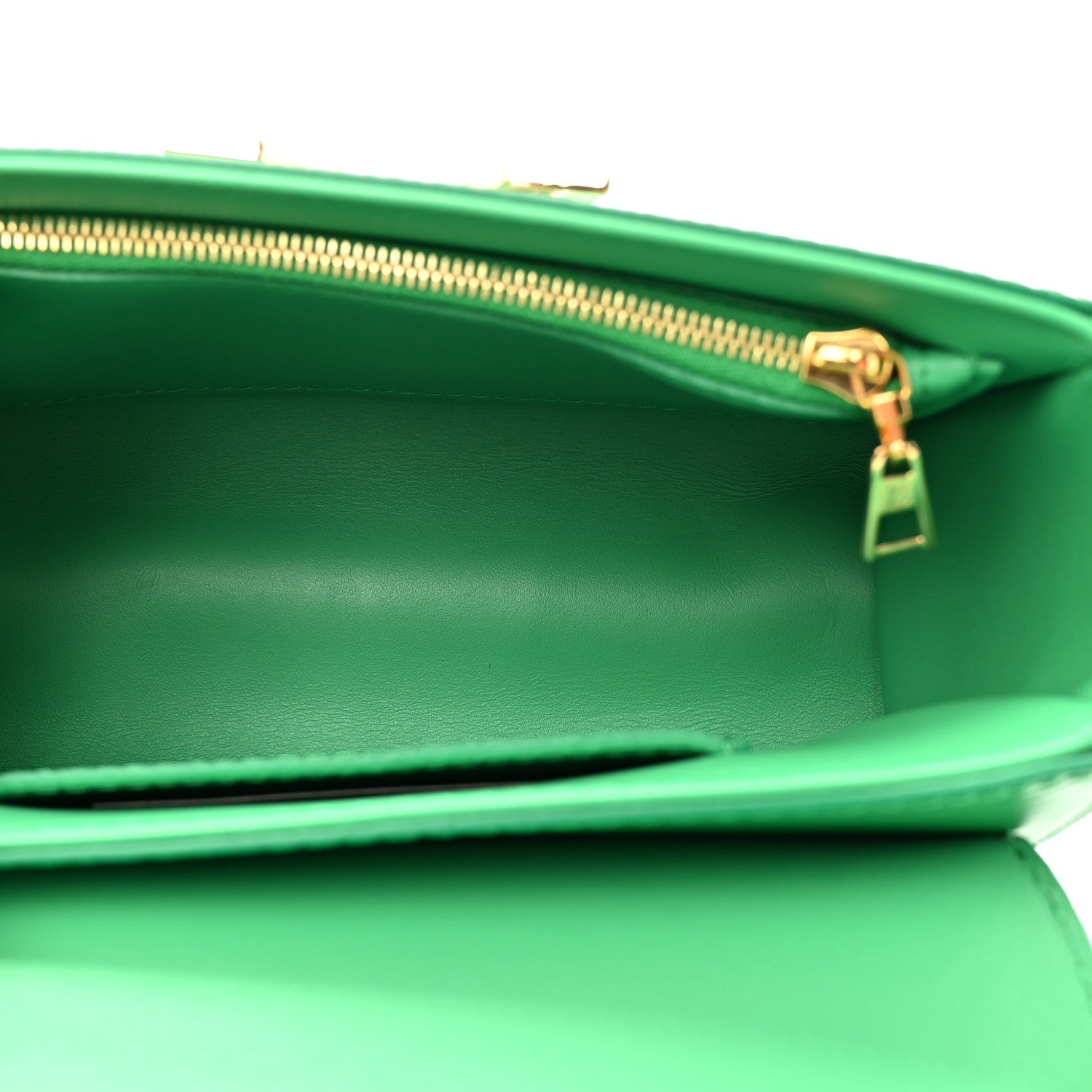 Epi Twist Shoulder Bag PM Serpentine Green