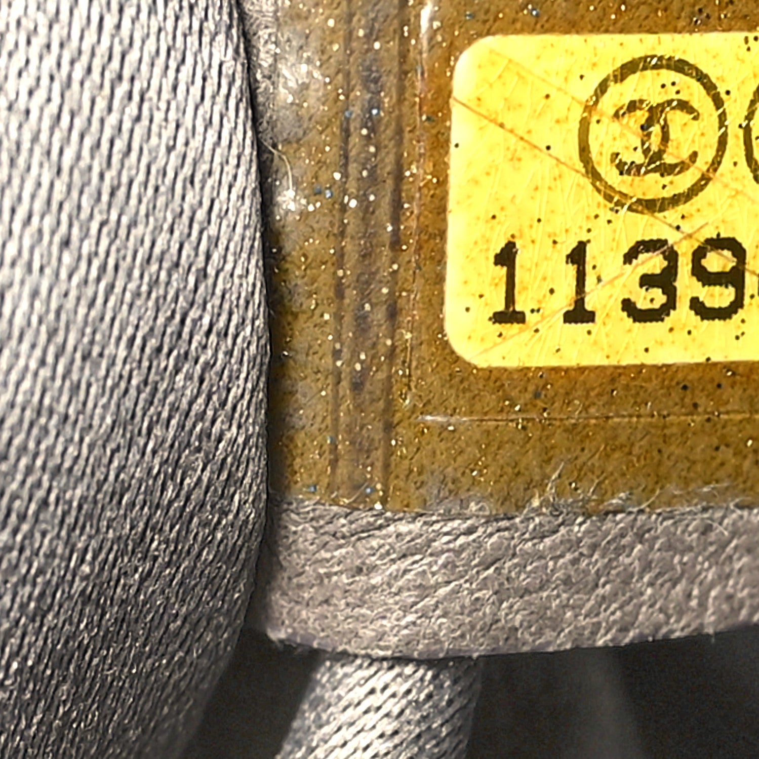 Snakeskin Rock and Chain Hobo Black