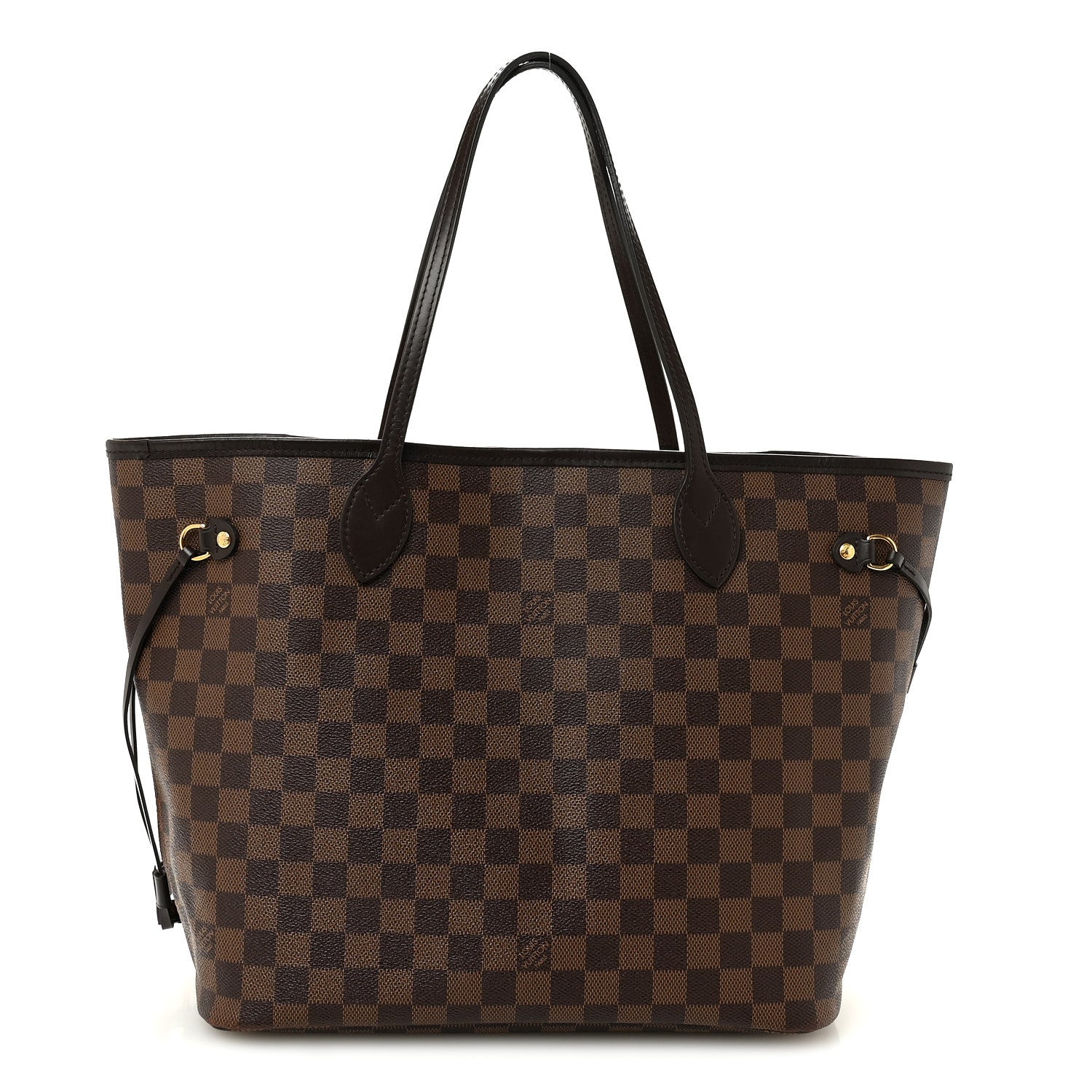 Damier Ebene Neo Neverfull MM Rose Ballerine