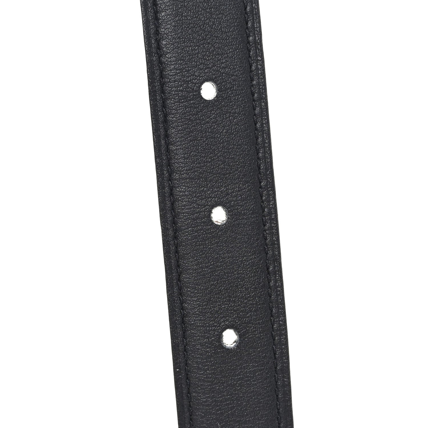 Swift Epsom 24mm Mini Constance H Belt 85 34 Black Etoupe