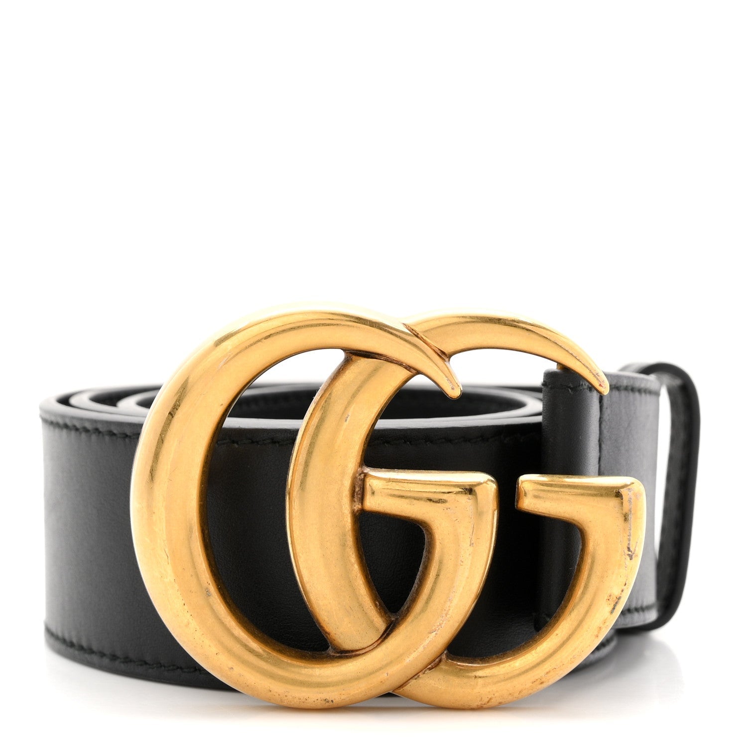 Calfskin Double G 40mm Belt 85 34 Black