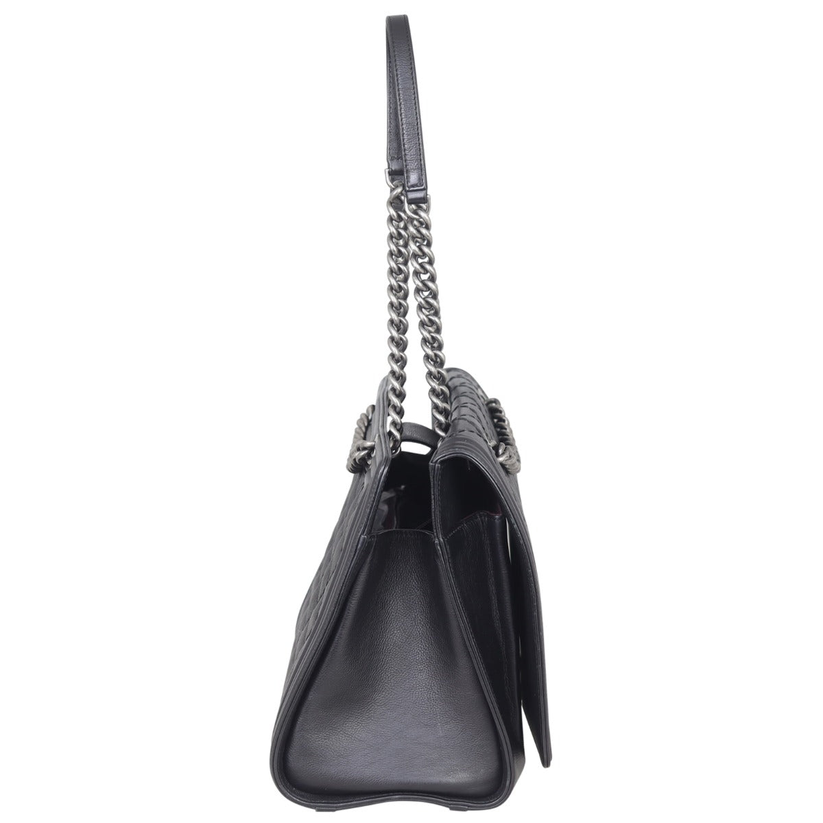 Chanel Boy Double Stitch Large Shopping Tote