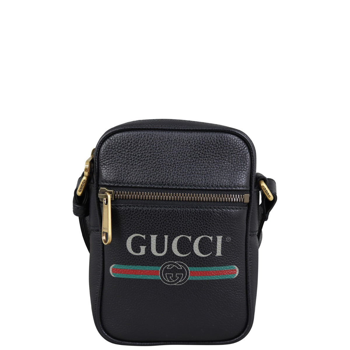 Gucci Logo Print Messenger