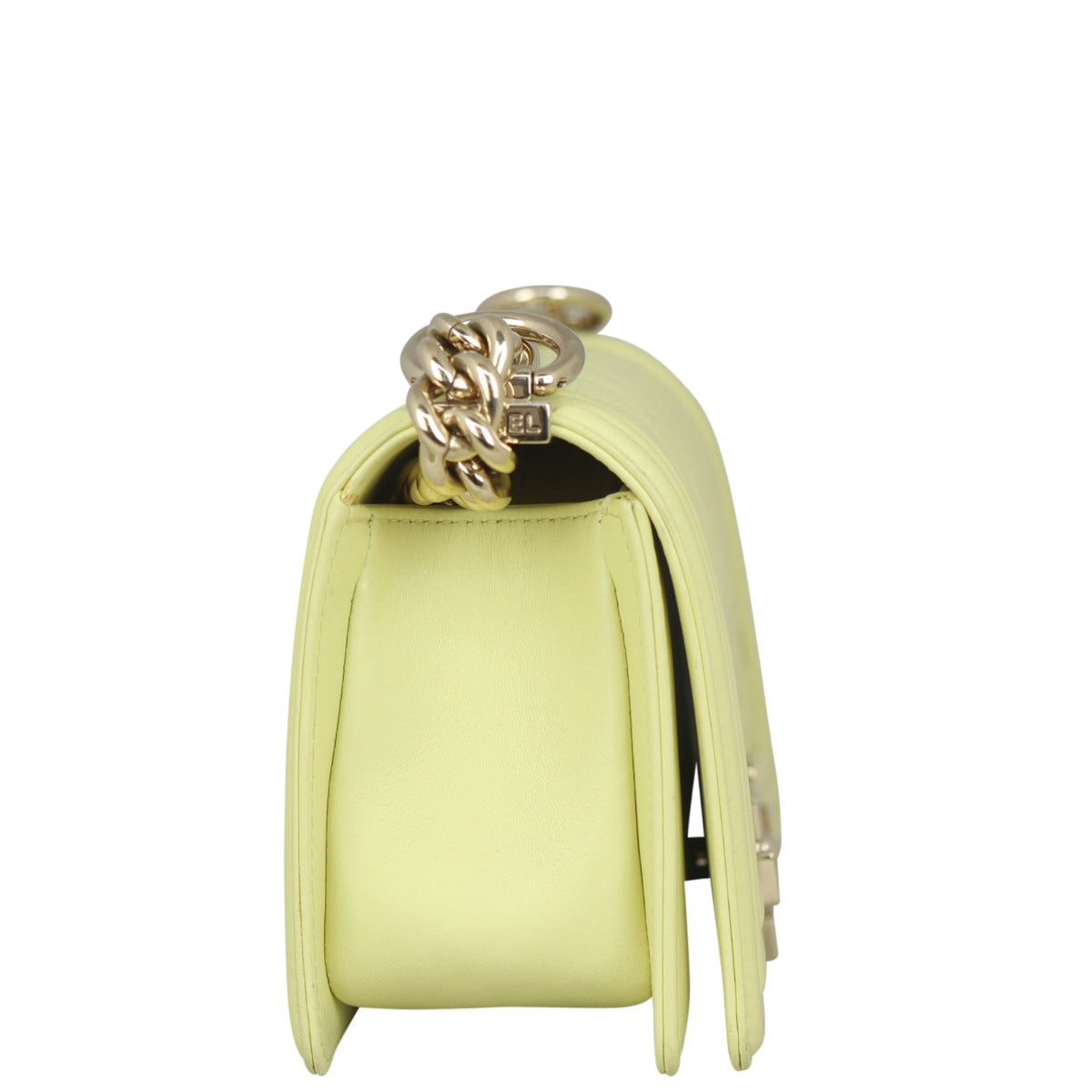 Chanel Boy Small | Pale yellow