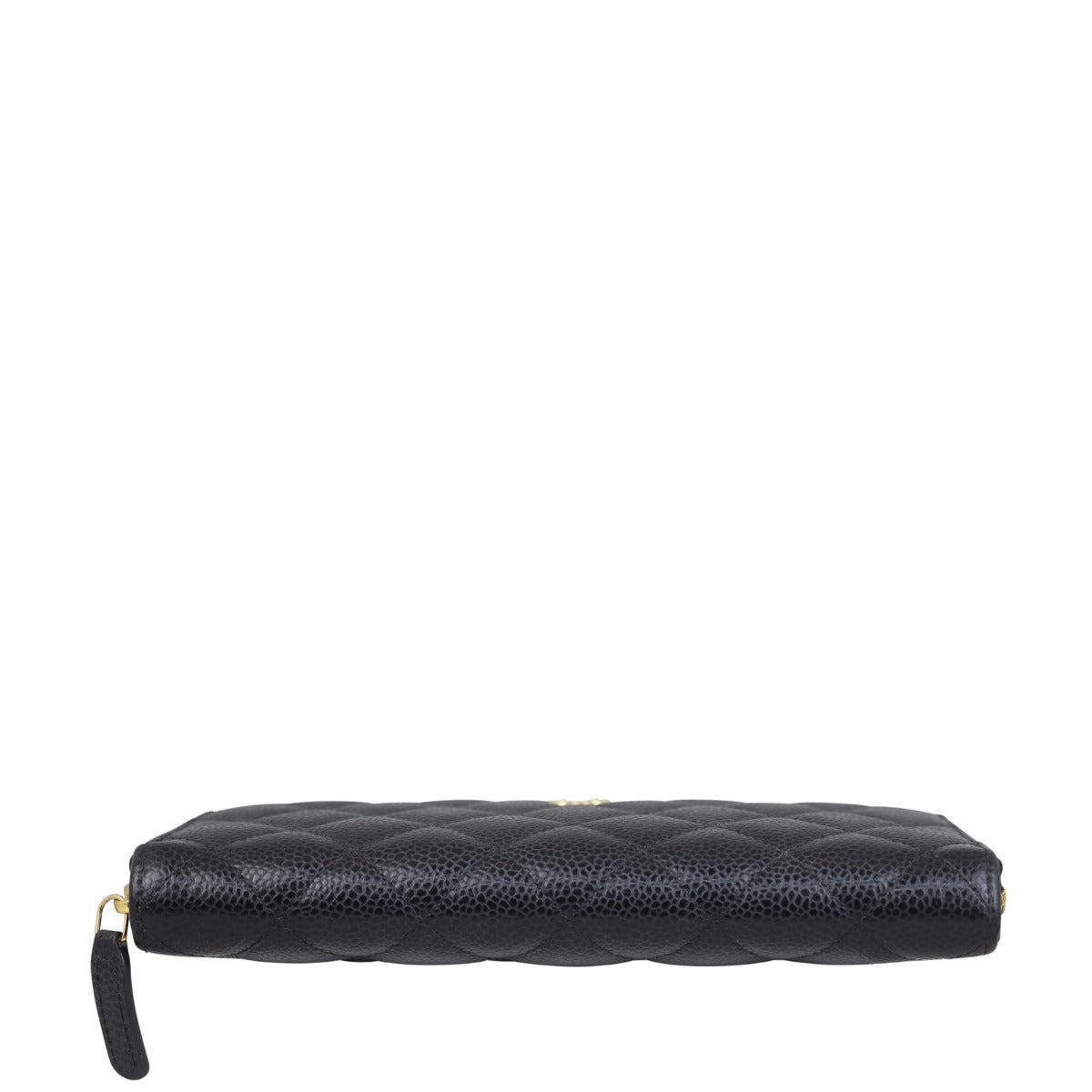 Chanel Classic Long Zipped Wallet | Gold Hardware