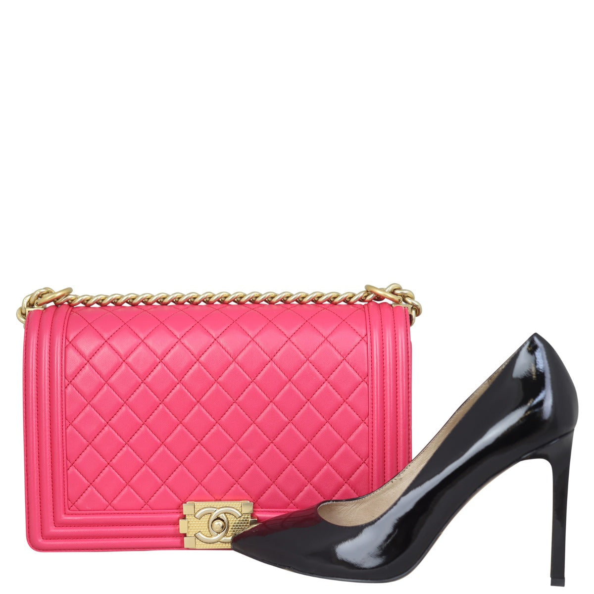 Chanel Boy New Medium | Pink 23 Series