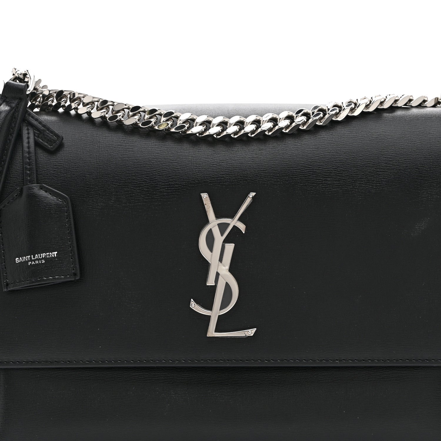Calfskin Large Monogram Sunset Black