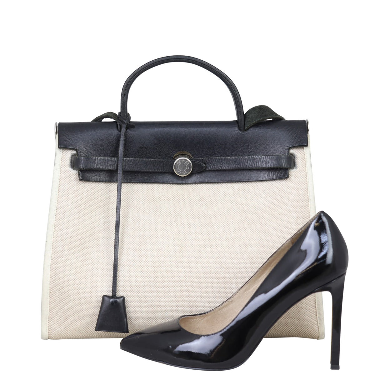 Hermes Herbag Toile PM