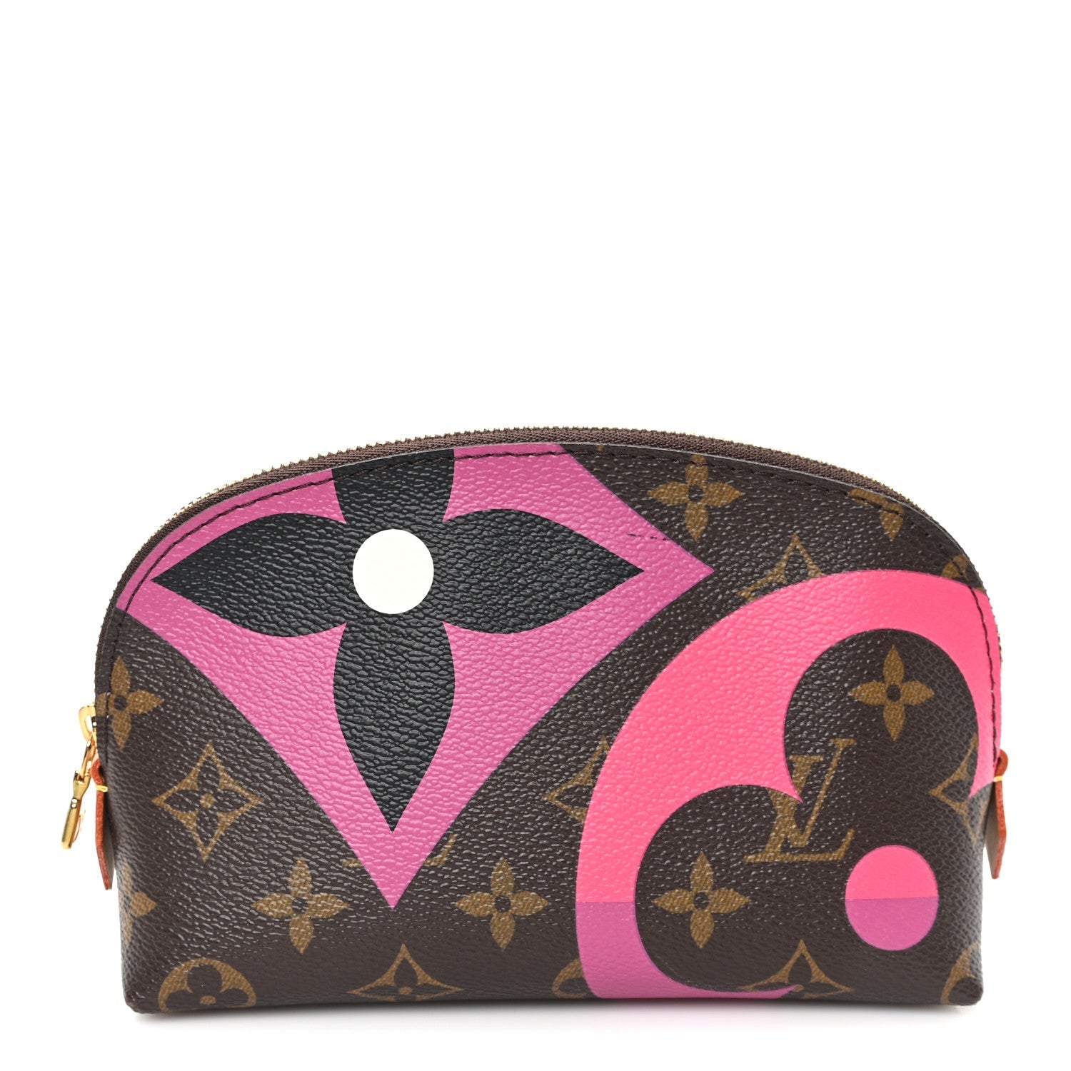 Monogram Game On Cosmetic Pouch