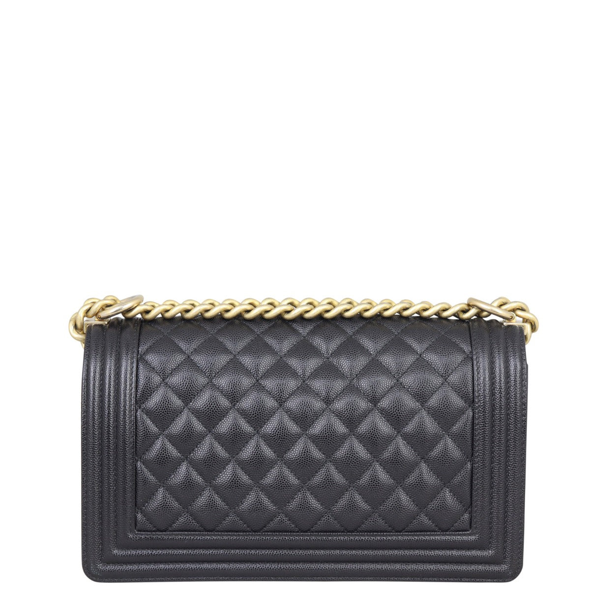 Chanel Boy Old Medium | Black 27 Series