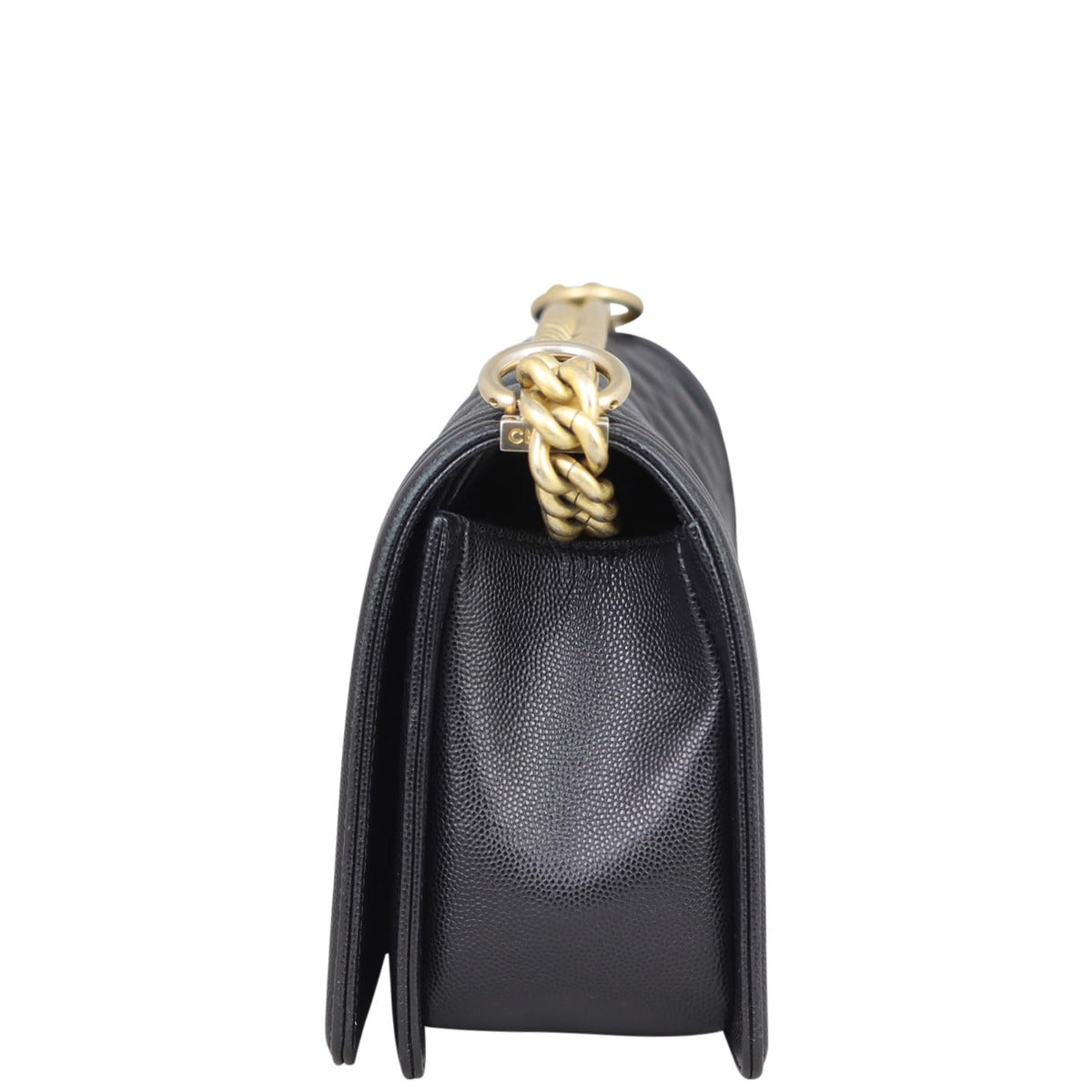 Chanel Boy Old Medium | Black 27 Series