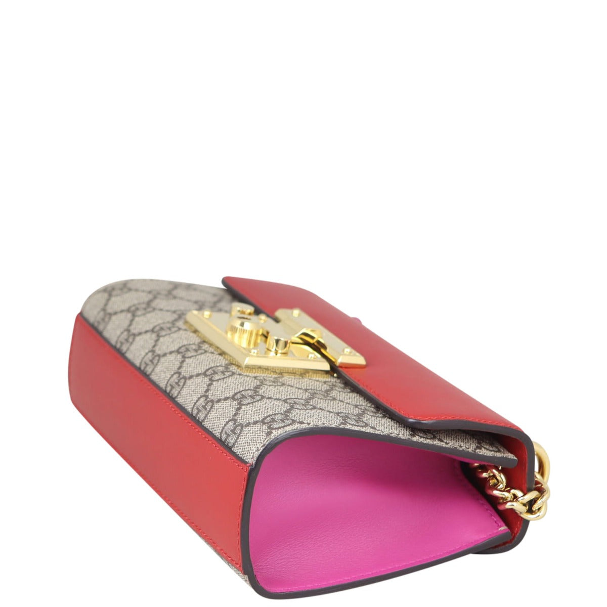 Gucci GG Supreme Padlock Small Shoulder Bag