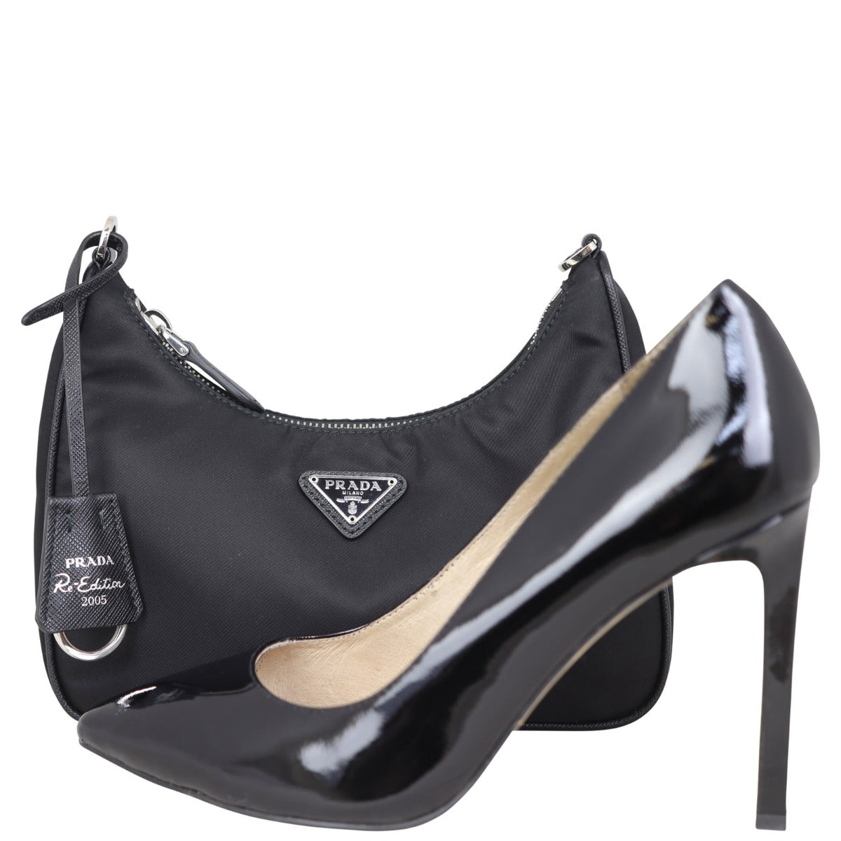 Prada Re-Edition 2005 Tessuto Shoulder Bag