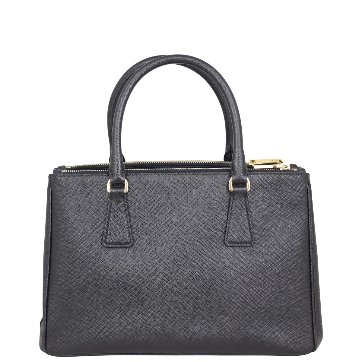 Prada Saffiano Galleria Double Zip Tote Small