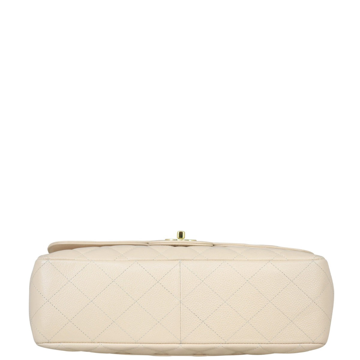 Chanel Classic Single Flap Jumbo | Beige Caviar