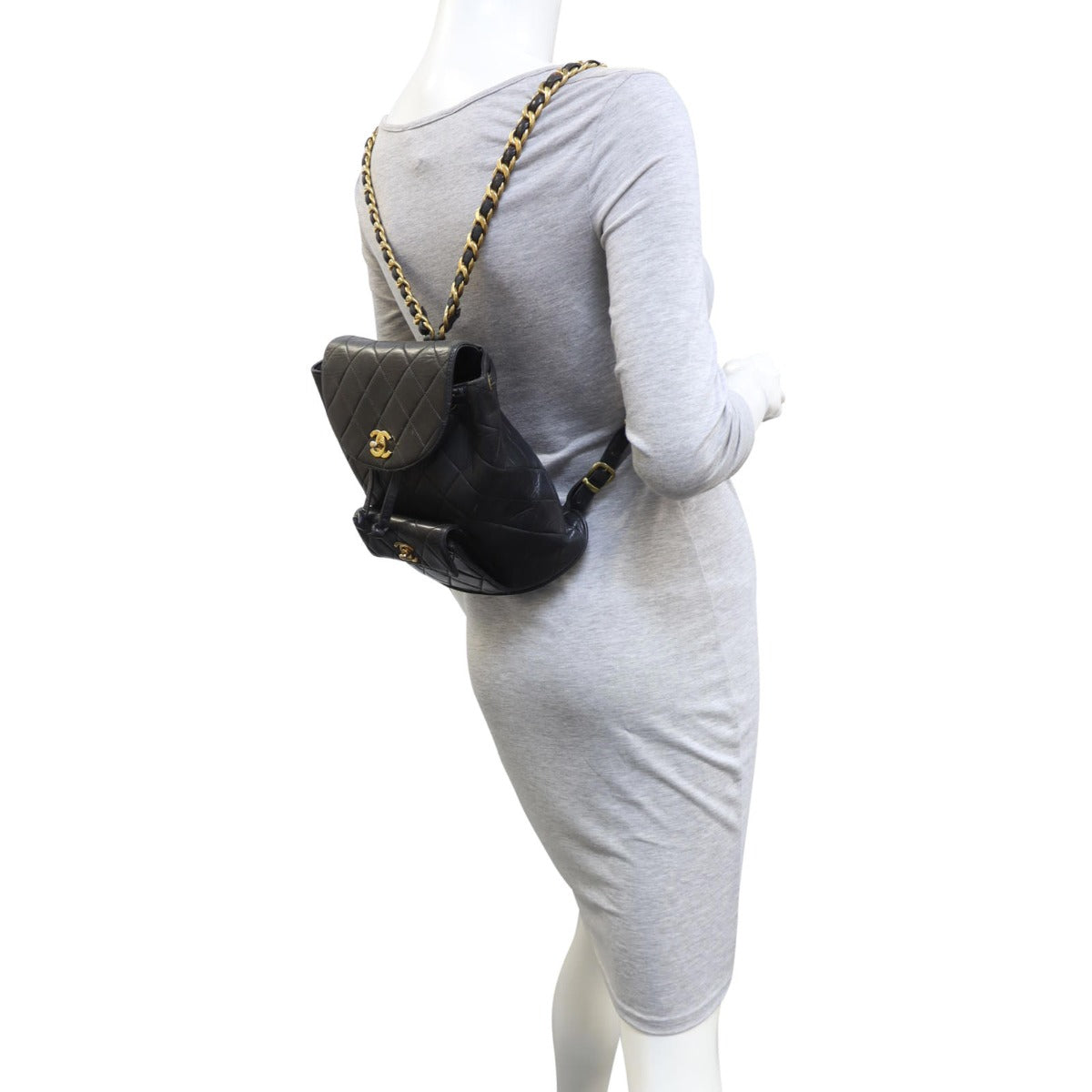Chanel Duma Quilted Backpack Vintage | Lambskin