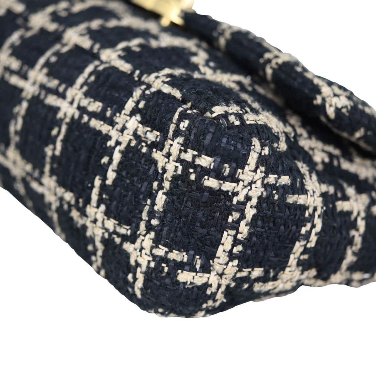 Chanel 19 Tweed Flap Bag Medium | Black