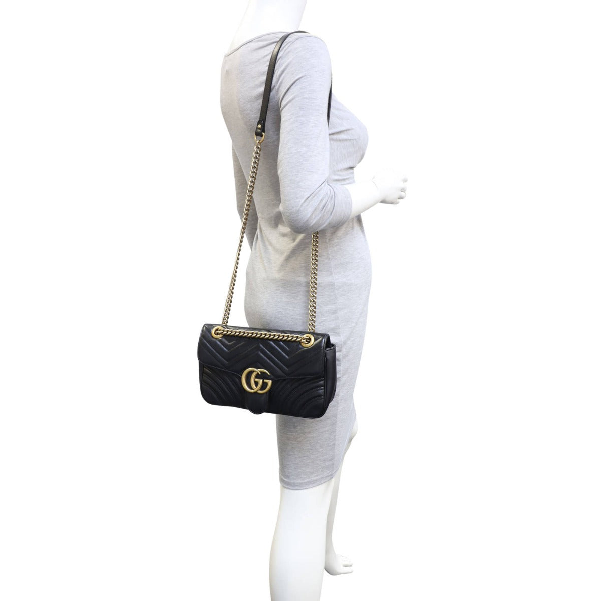 Gucci GG Marmont Matelasse Small Shoulder Bag