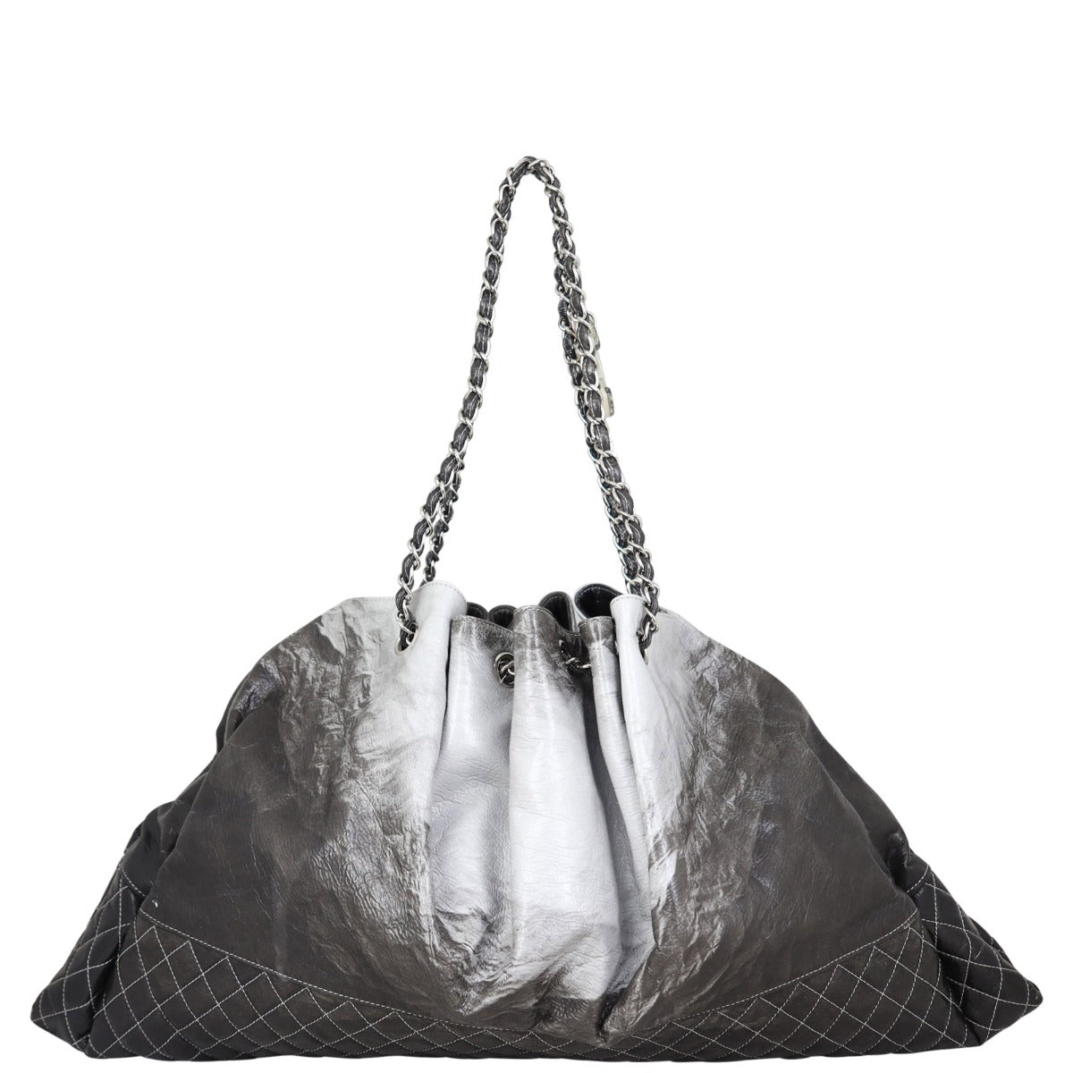 Chanel Melrose Degrade Cabas Tote Patent