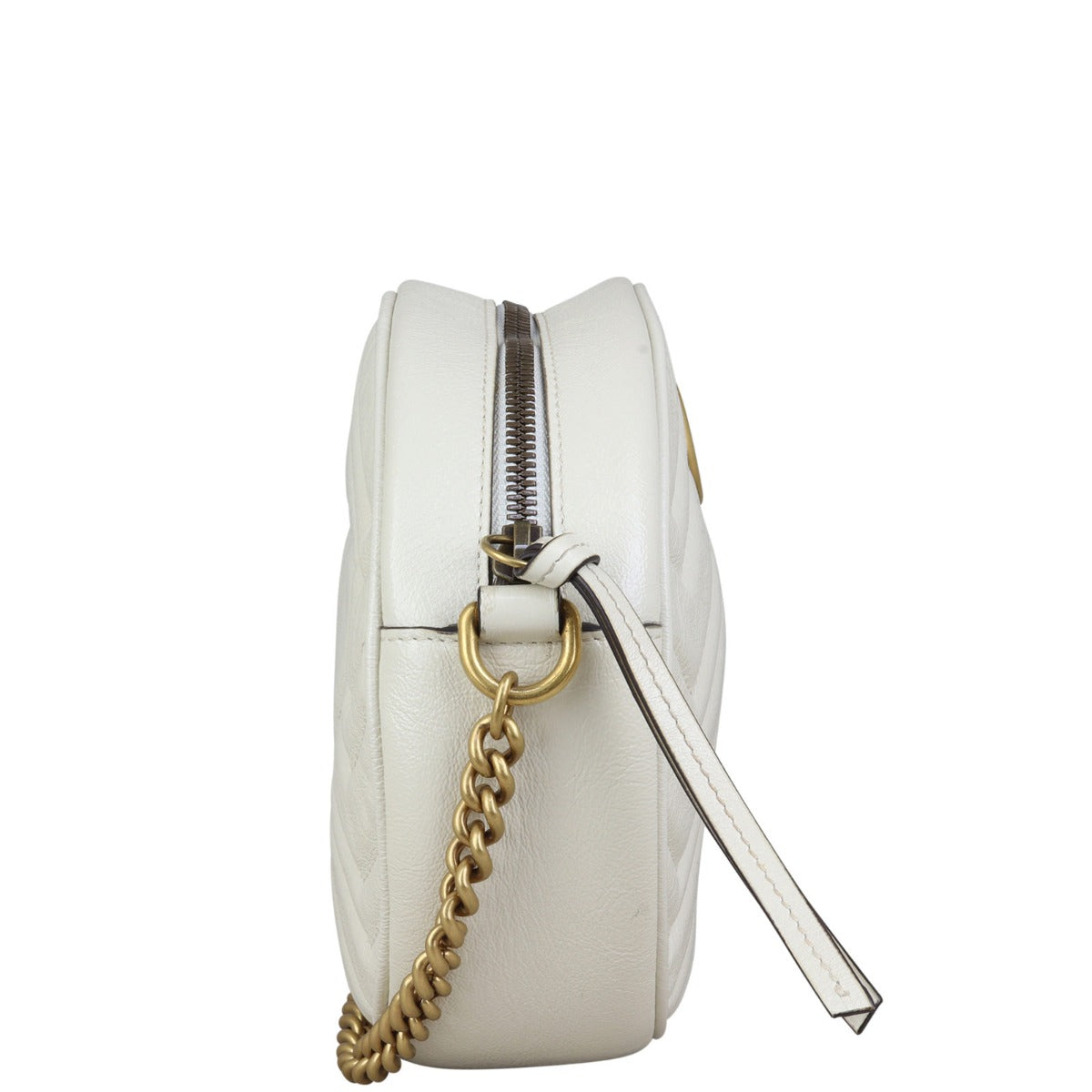 Gucci GG Marmont Round Chain Shoulder Bag