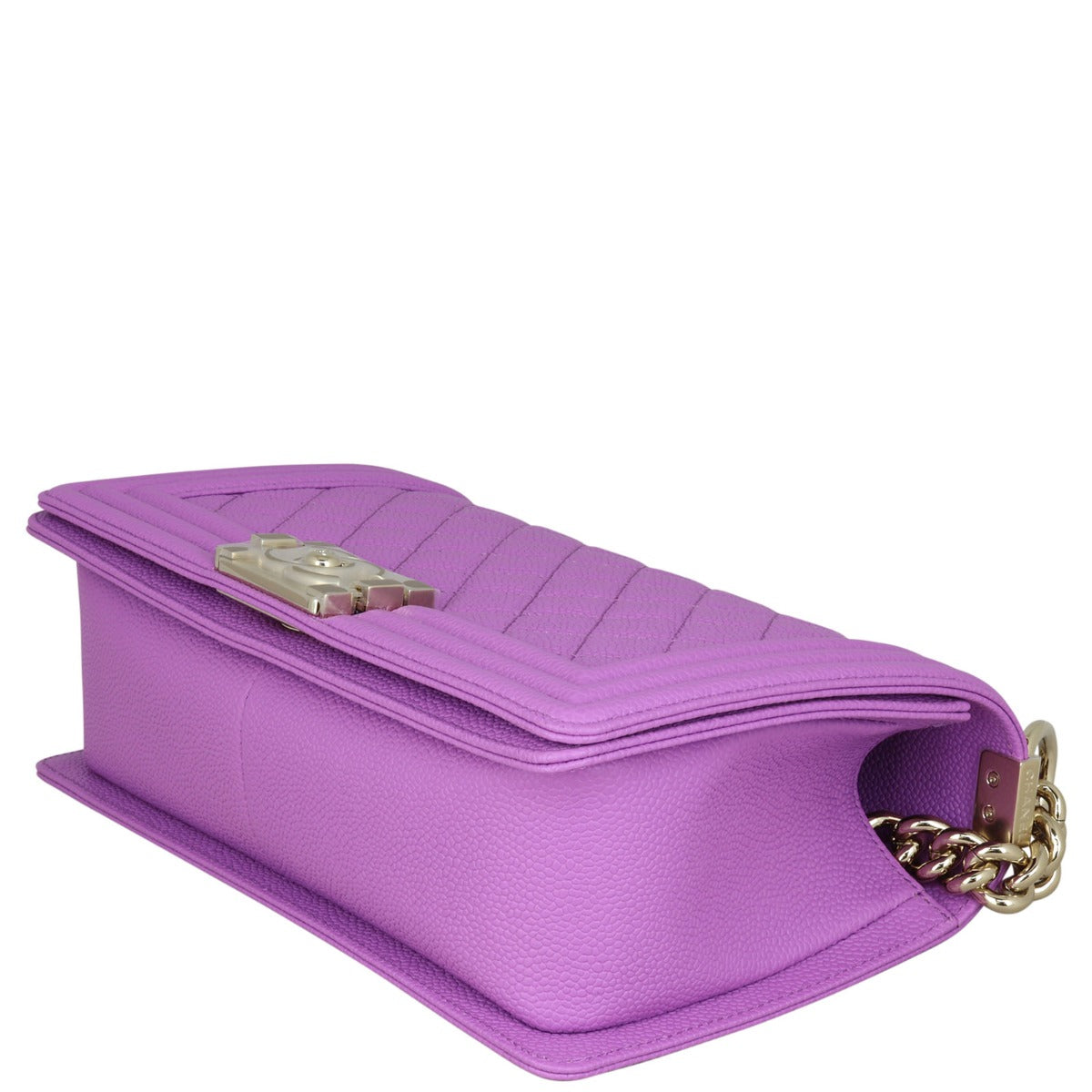 Chanel Boy Old Medium | Purple
