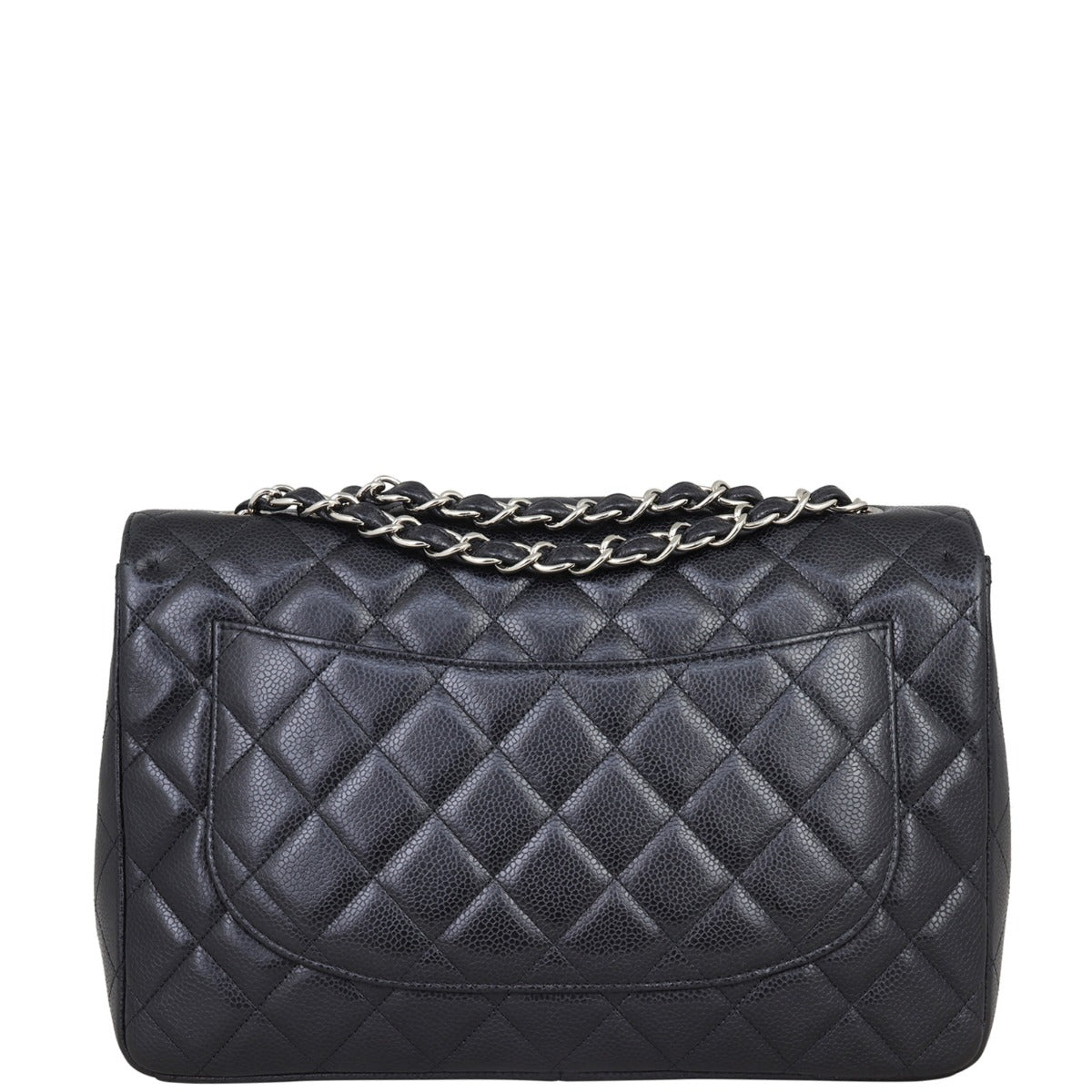 Chanel Classic Single Flap Jumbo | Black Caviar