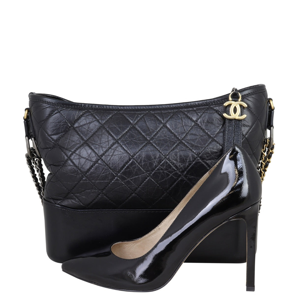 Chanel Gabrielle Quilted Hobo Large